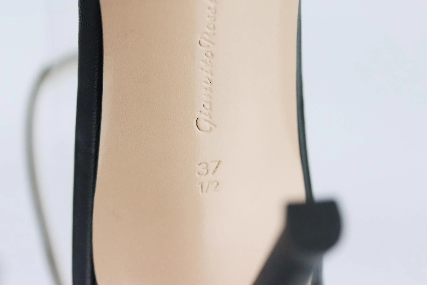 GIANVITO ROSSI PORTOFINO PVC AND LEATHER SANDALS EU 38 UK 5 US 8 - Image 6