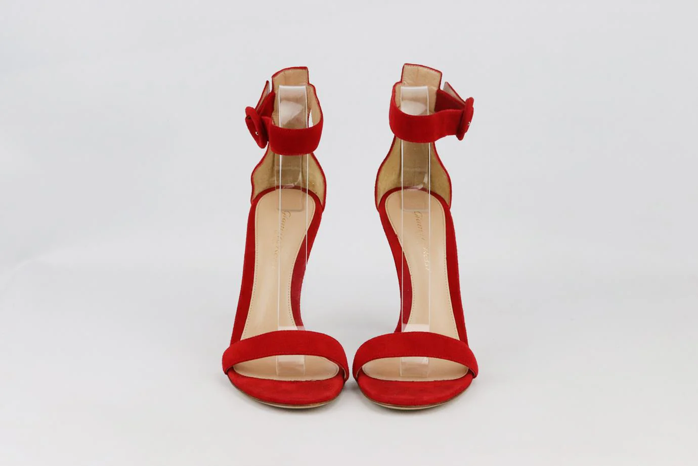 GIANVITO ROSSI PORTOFINO SUEDE SANDALS EU 38 UK 5 US 8 - Image 3