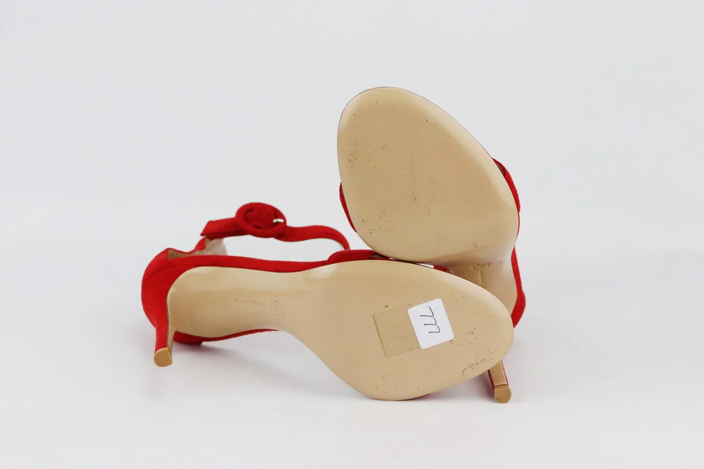 GIANVITO ROSSI PORTOFINO SUEDE SANDALS EU 38 UK 5 US 8 - Image 5