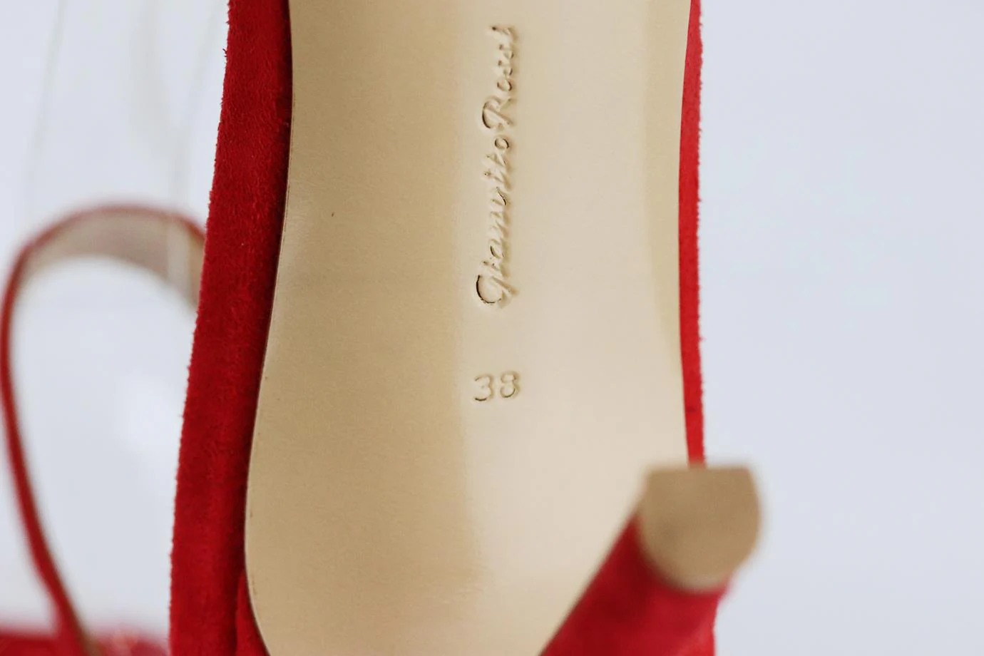 GIANVITO ROSSI PORTOFINO SUEDE SANDALS EU 38 UK 5 US 8 - Image 6