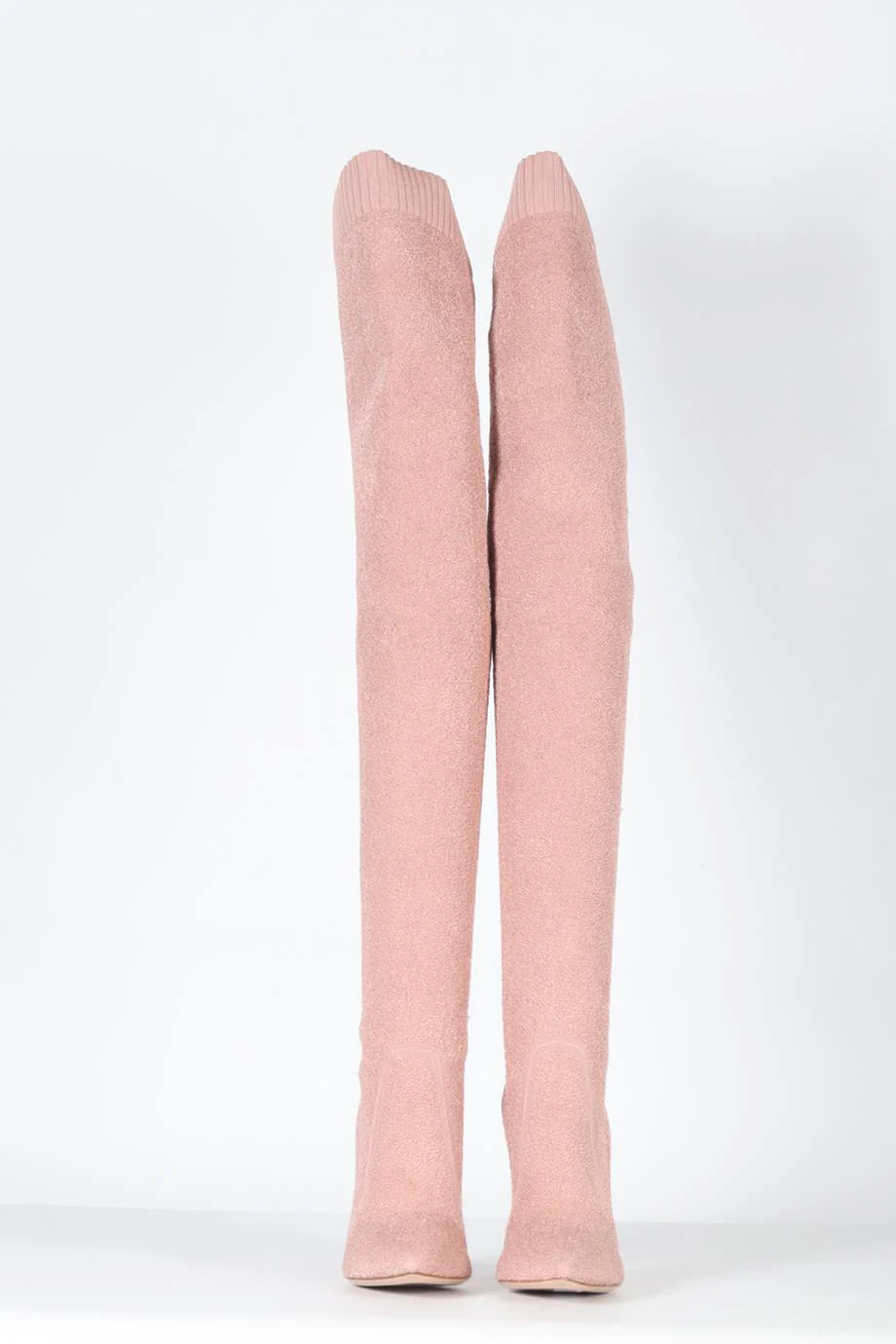 GIANVITO ROSSI STRETCH KNIT OVER THE KNEE BOOTS EU 38 UK 5 US 8 - Image 3