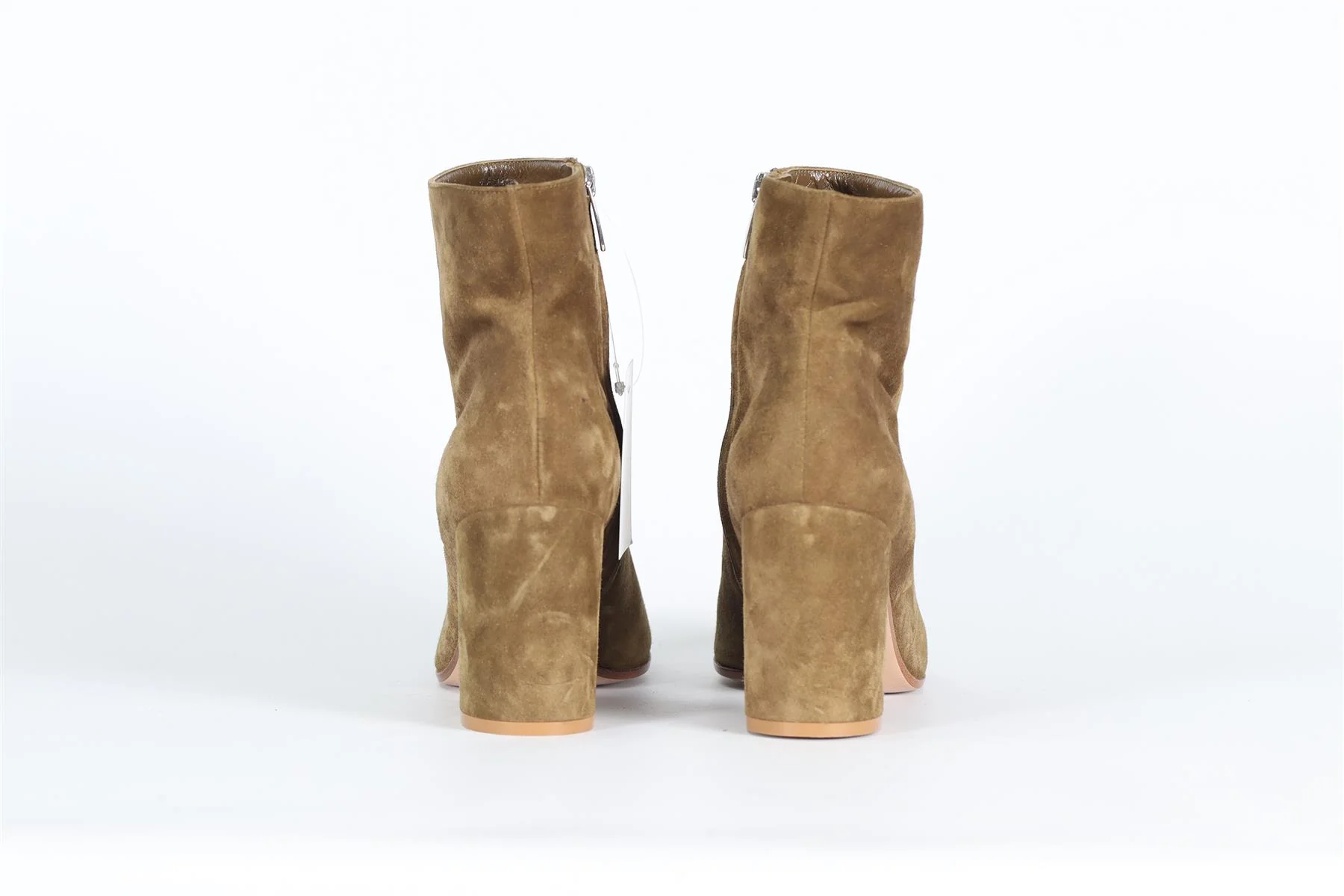 GIANVITO ROSSI SUEDE ANKLE BOOTS EU 37.5 UK 4.5 US 7.5 - Image 5