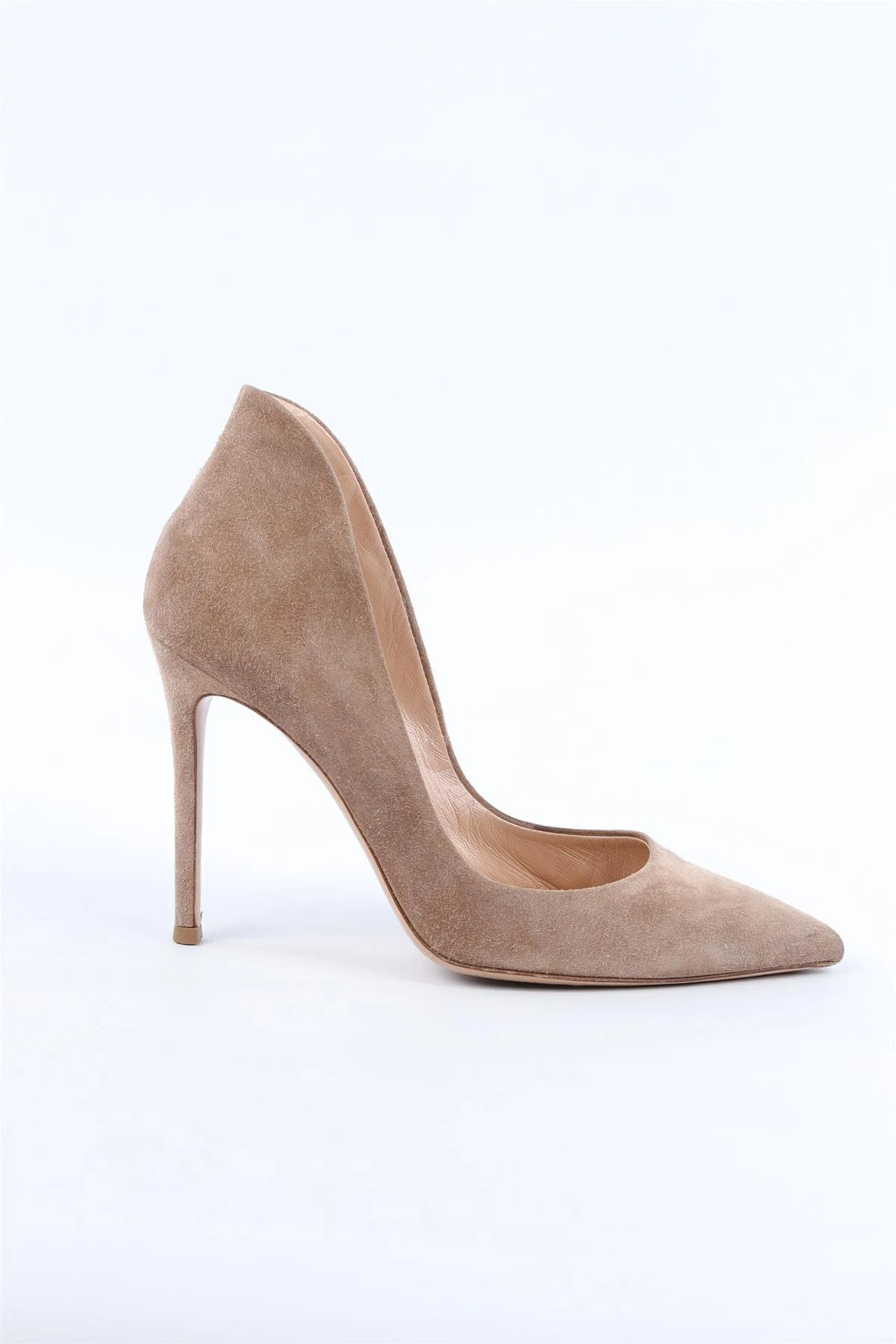 GIANVITO ROSSI TAN SUEDE PUMPS EU 38.5 UK 5.5 US 8.5 - Image 2