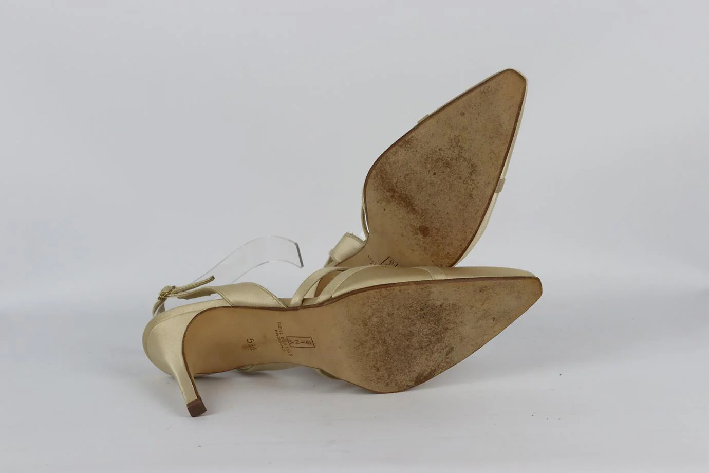 GINA SATIN SLINGBACK PUMPS EU 38.5 UK 5.5 US 8.5 - Image 5