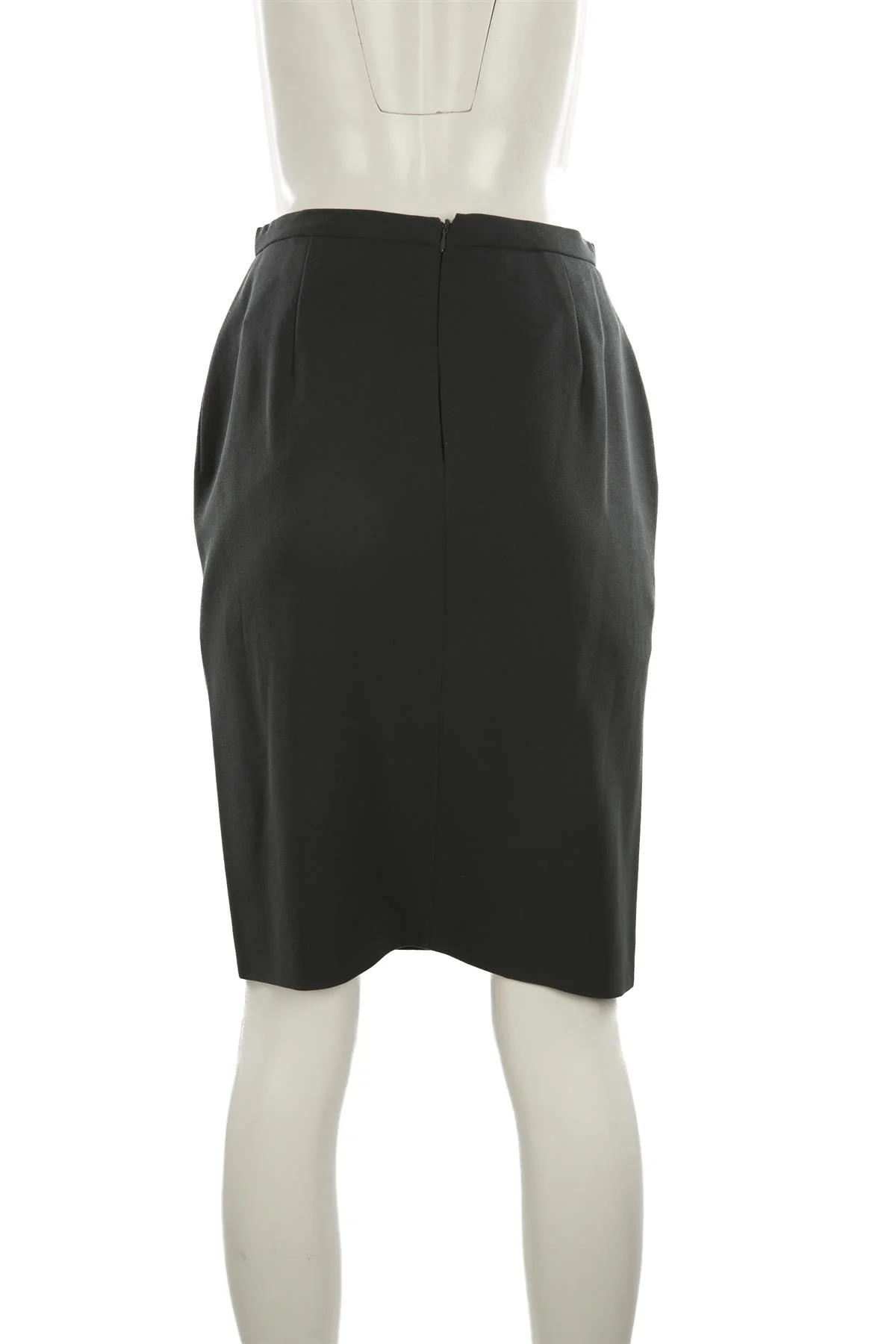 GIORGIO ARMANI GREEN VINTAGE WOOL SKIRT SUIT IT 40 UK 8 - Image 7
