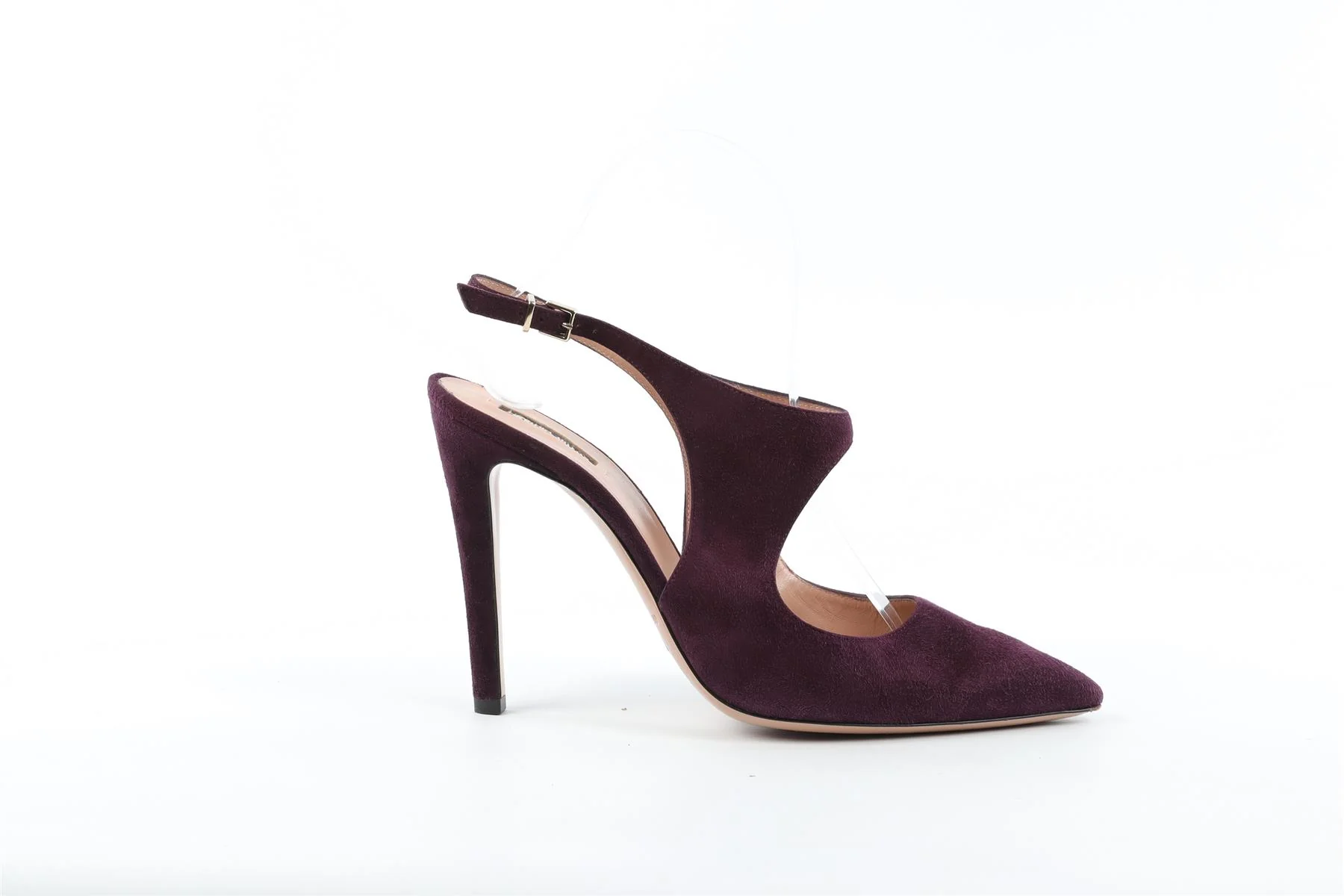 GIORGIO ARMANI PURPLE SUEDE PUMPS EU 38 UK 5 US 8 - Image 3