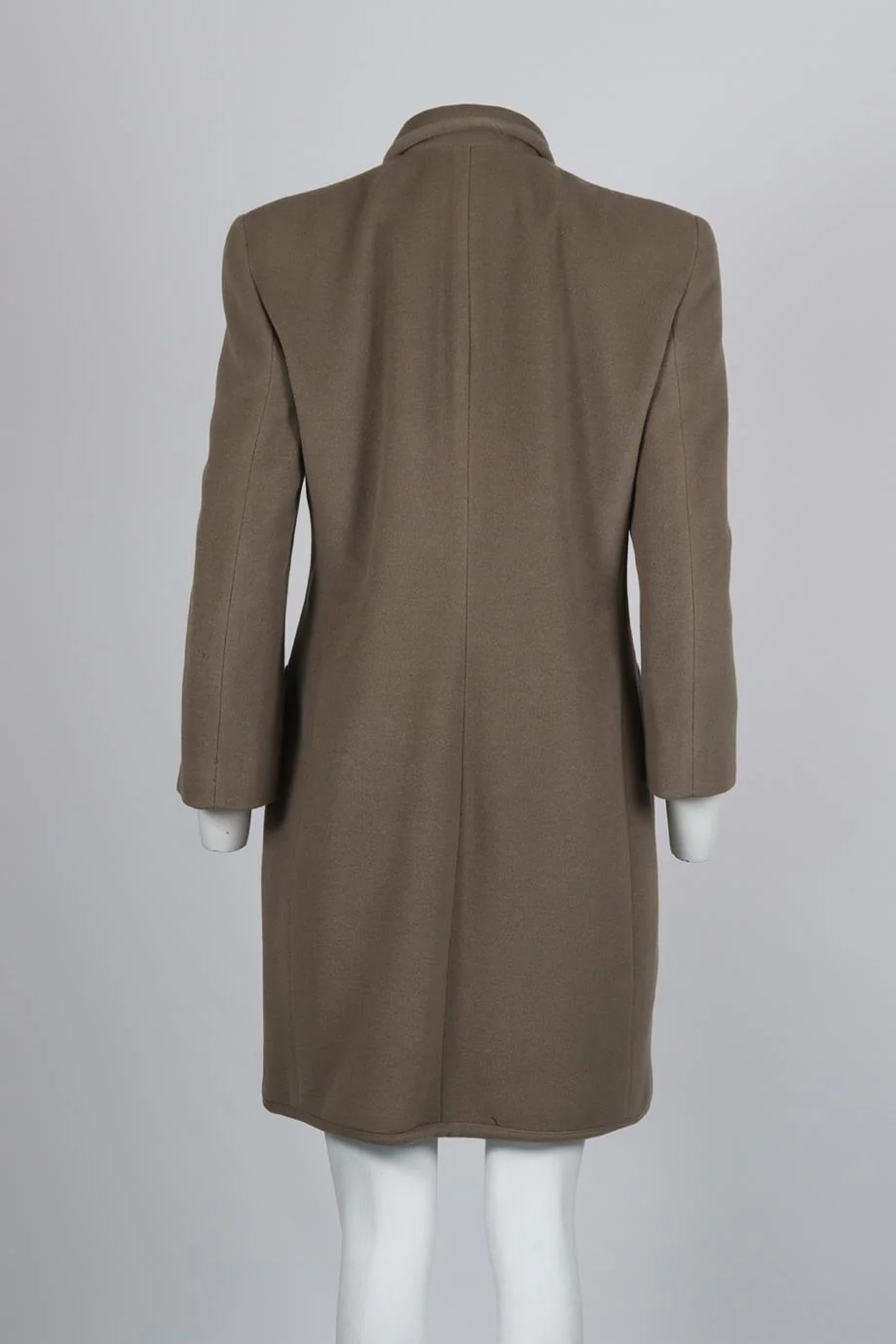 GIORGIO ARMANI VINTAGE WOOL AND CASHMERE BLEND COAT IT 46 UK XL - Image 4
