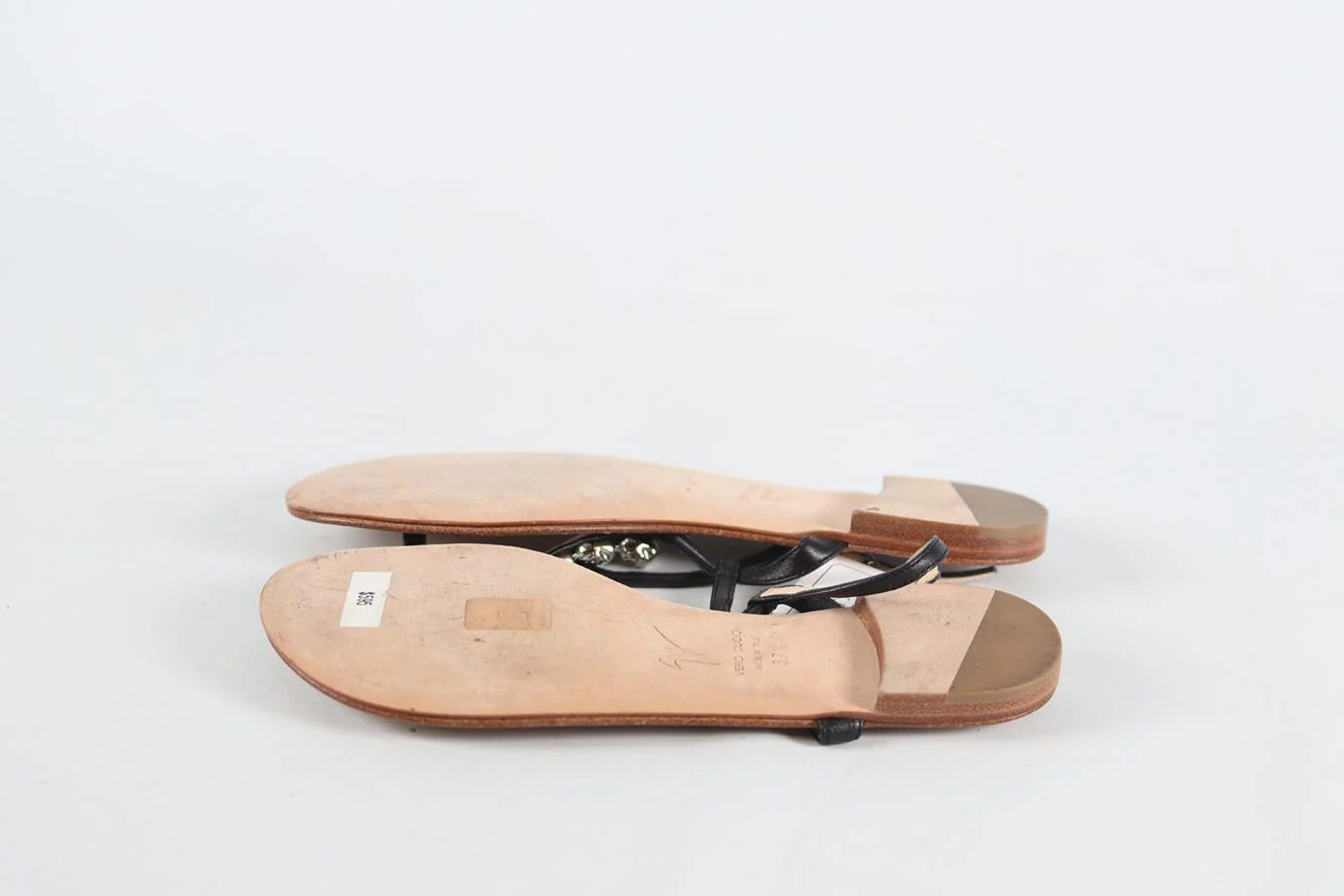 GIUSEPPE ZANOTTI LEATHER SANDALS EU 37.5 UK 4.5 US 7.5 - Image 5