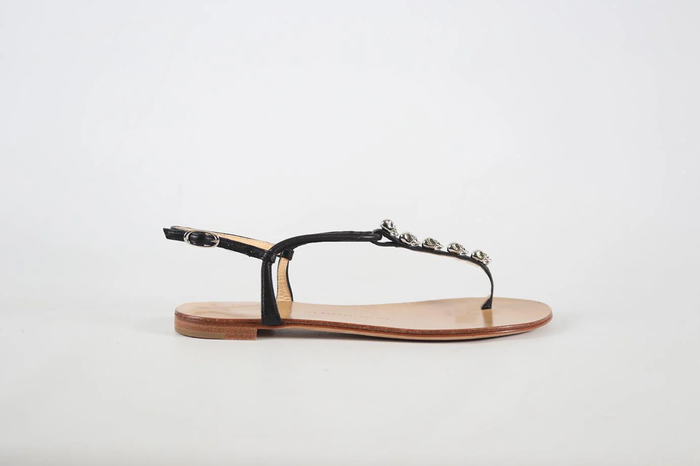 GIUSEPPE ZANOTTI LEATHER SANDALS EU 37.5 UK 4.5 US 7.5 - Image 9