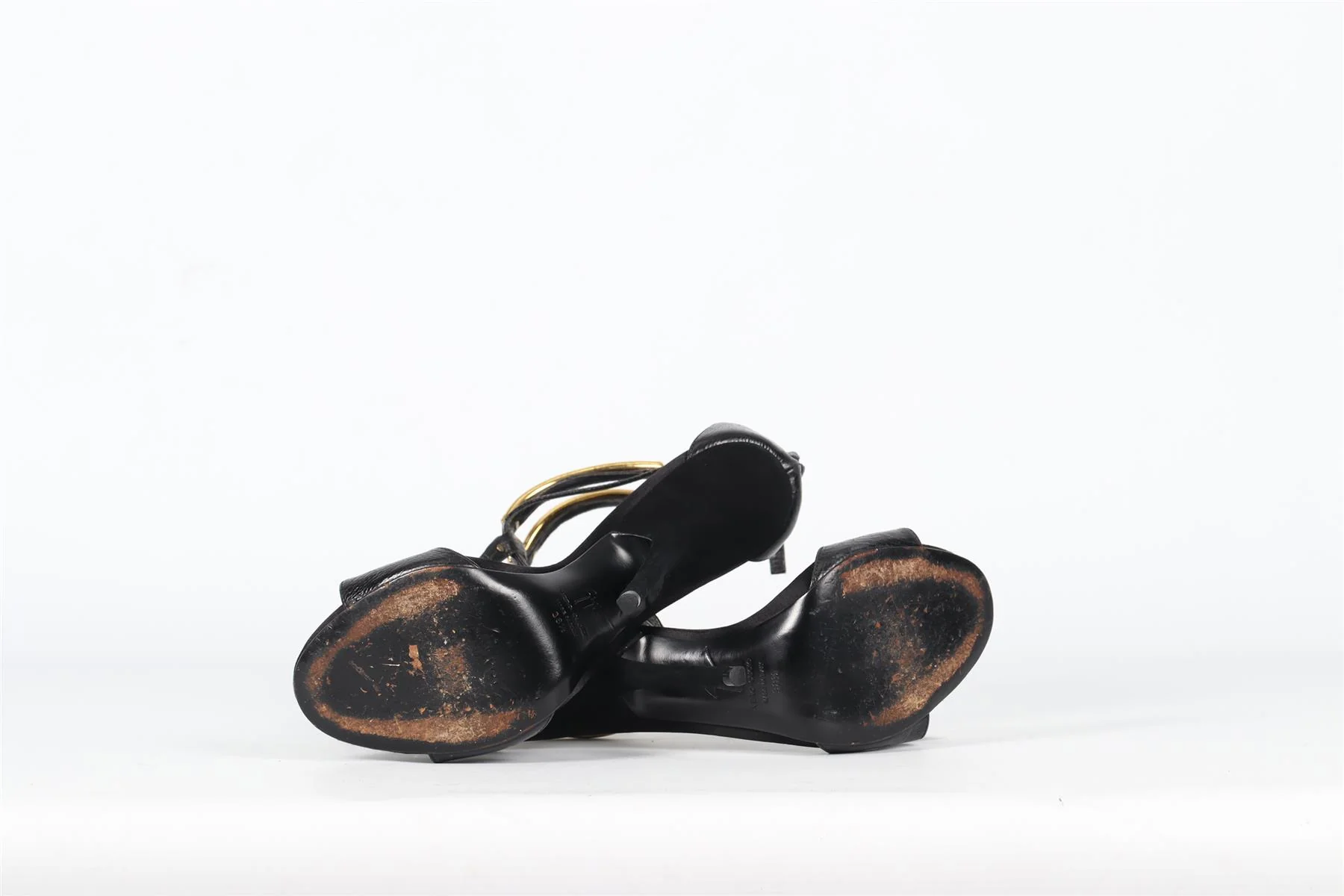 GIUSEPPE ZANOTTI LEATHER SANDALS EU 38.5 UK 5.5 US 8.5 - Image 5