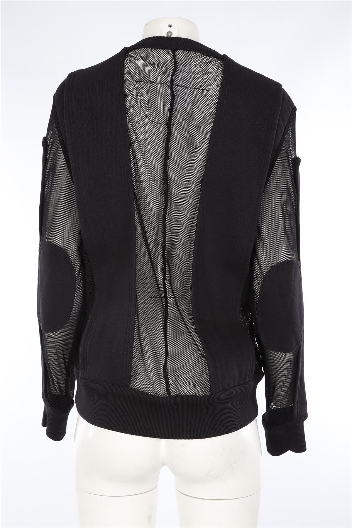 GIVENCHY BLACK COTTON SWEATSHIRT SMALL - Image 4