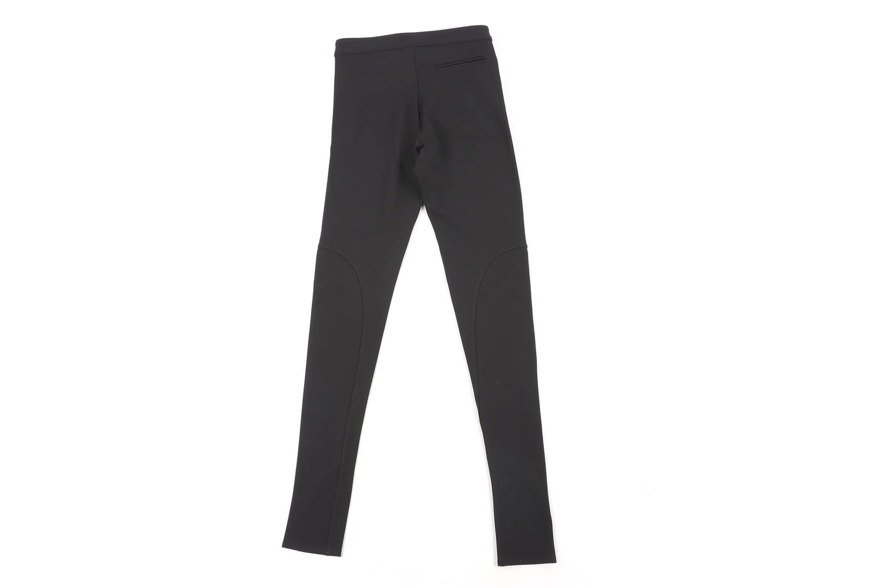 GIVENCHY BLACK CREPE SKINNY PANTS FR 34 UK 6 - Image 4