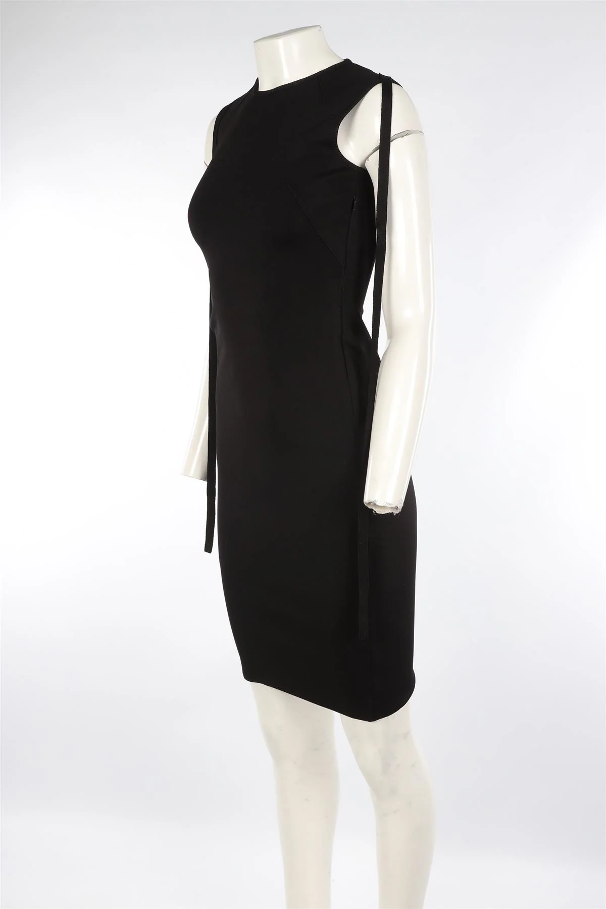 GIVENCHY BLACK KNIT DRESS XSMALL - Image 3