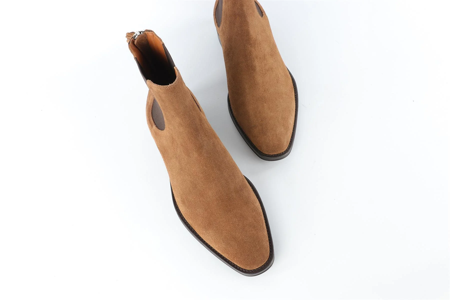 GIVENCHY BROWN MEN'S SUEDE ANKLE BOOTS EU 42 UK 8 US 9 - Image 4