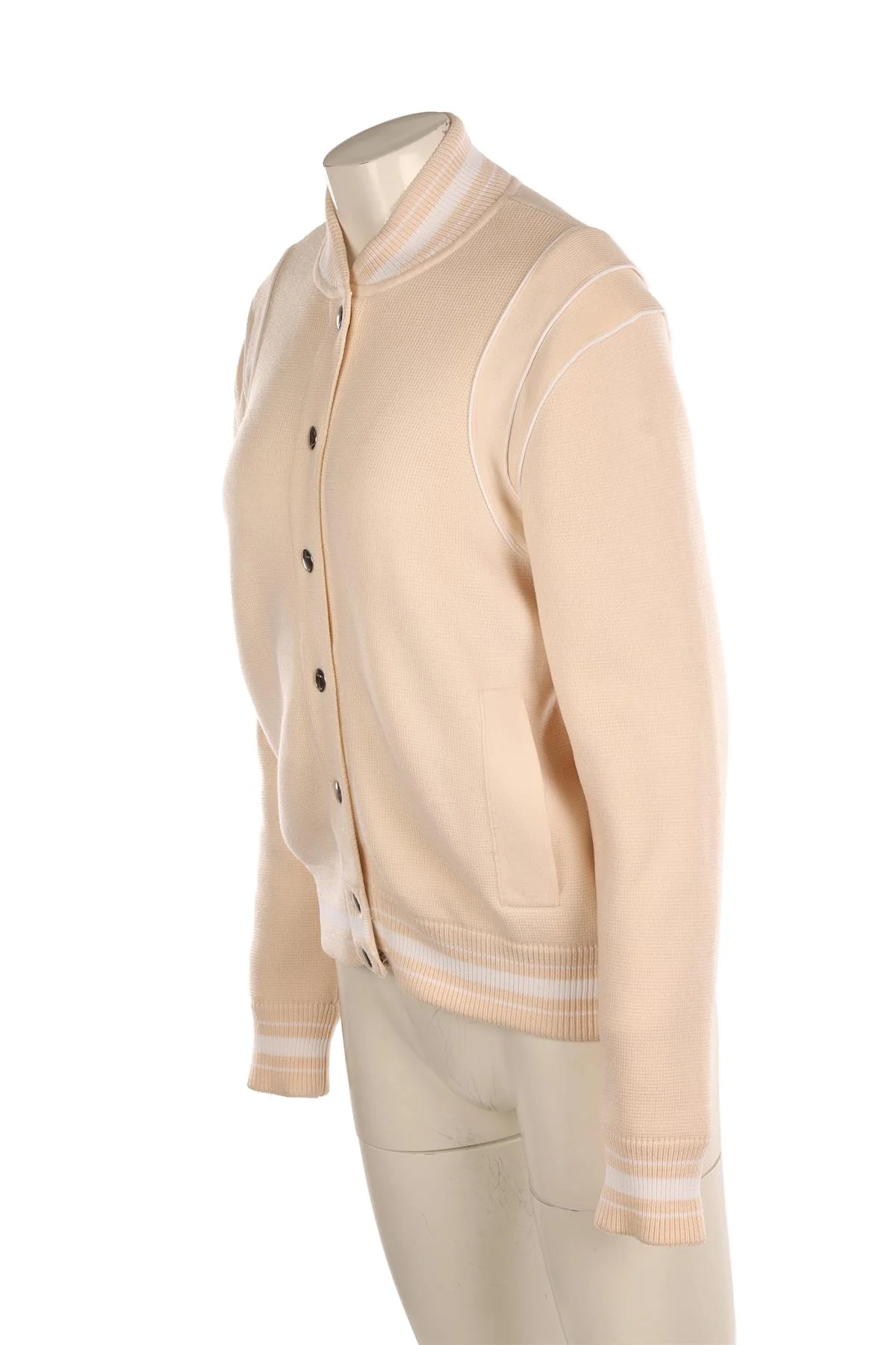 GIVENCHY CREAM WOOL JACKET SMALL - Image 3