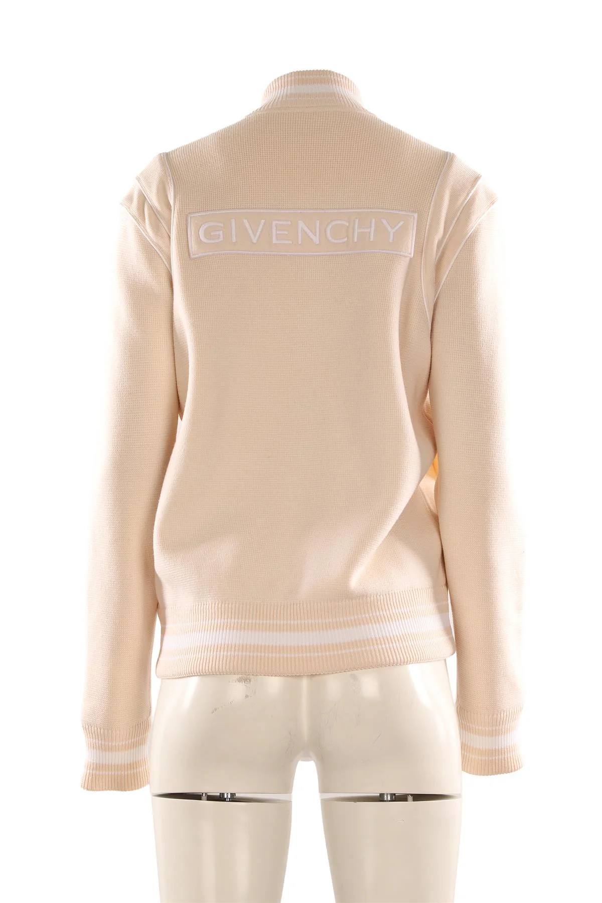 GIVENCHY CREAM WOOL JACKET SMALL - Image 4