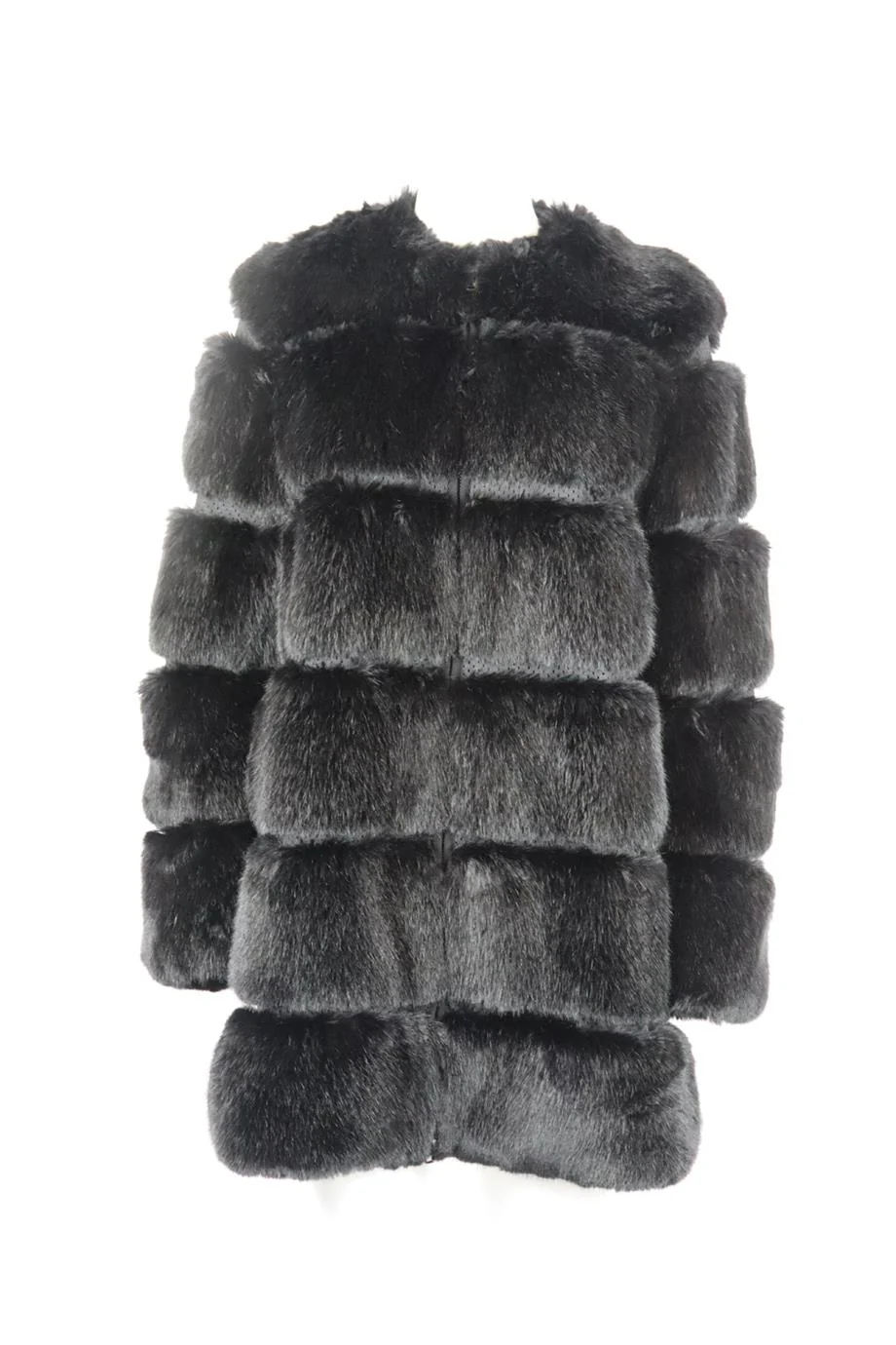GIVENCHY FAUX FUR AND MESH COAT SMALL - Image 2