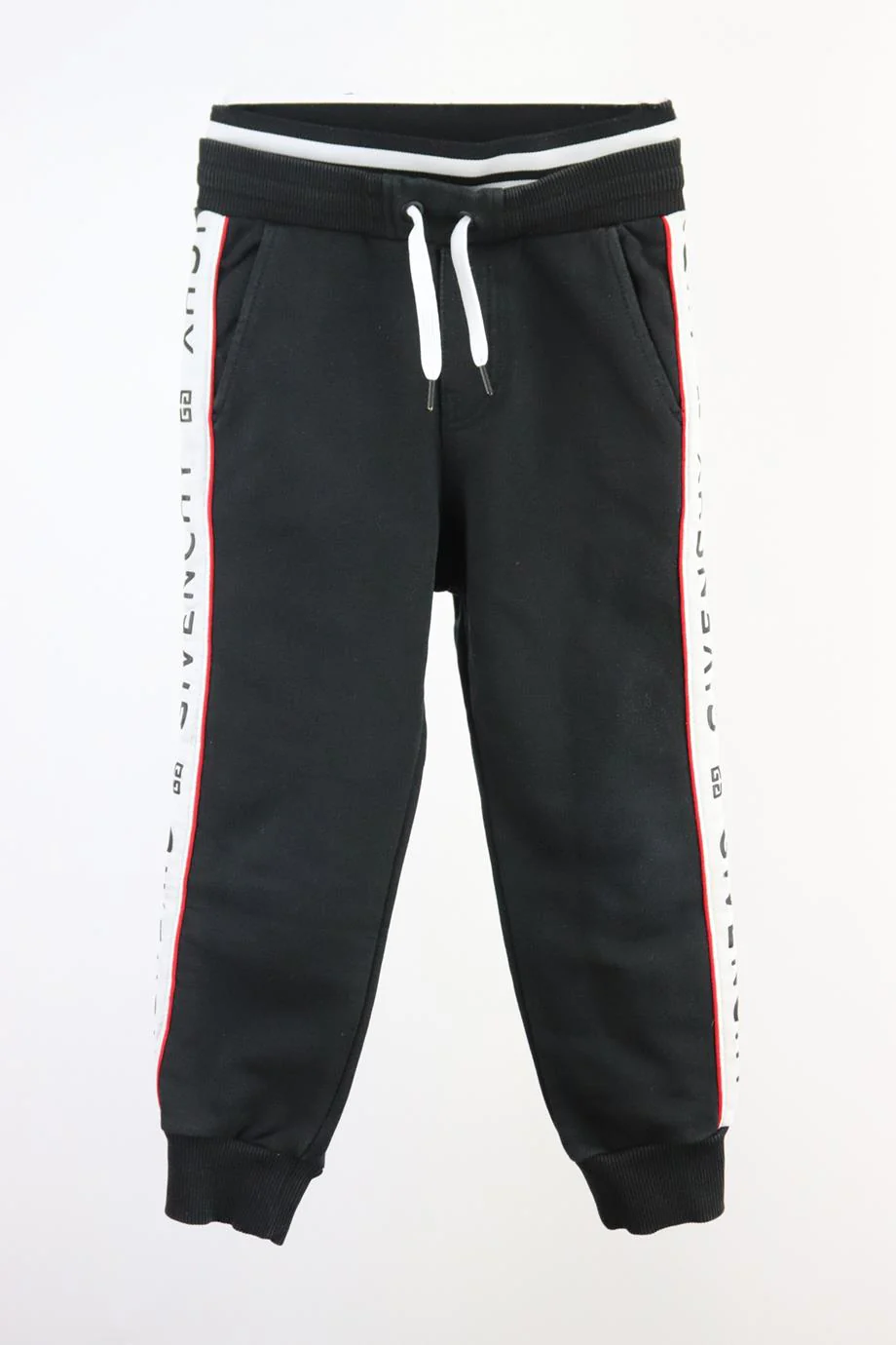 GIVENCHY KIDS BOYS COTTON BLEND TRACK PANTS 6 YEARS - Image 2