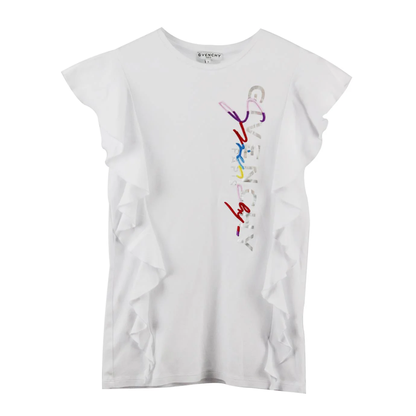 GIVENCHY KIDS GIRLS COTTON DRESS 8 YEARS
