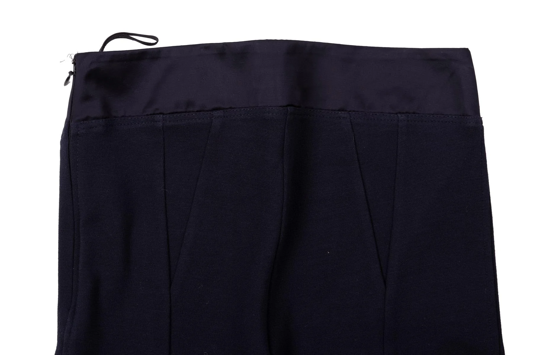 GIVENCHY NAVY WOOL LEGGINGS FR 34 UK 6 - Image 5