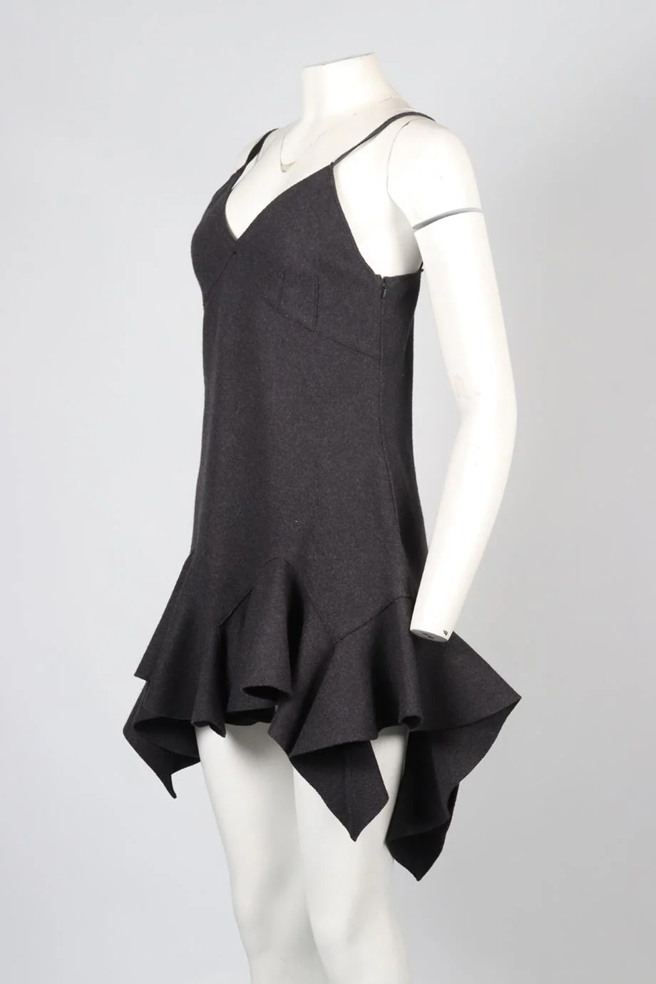 GIVENCHY WOOL MINI DRESS SMALL - Image 3