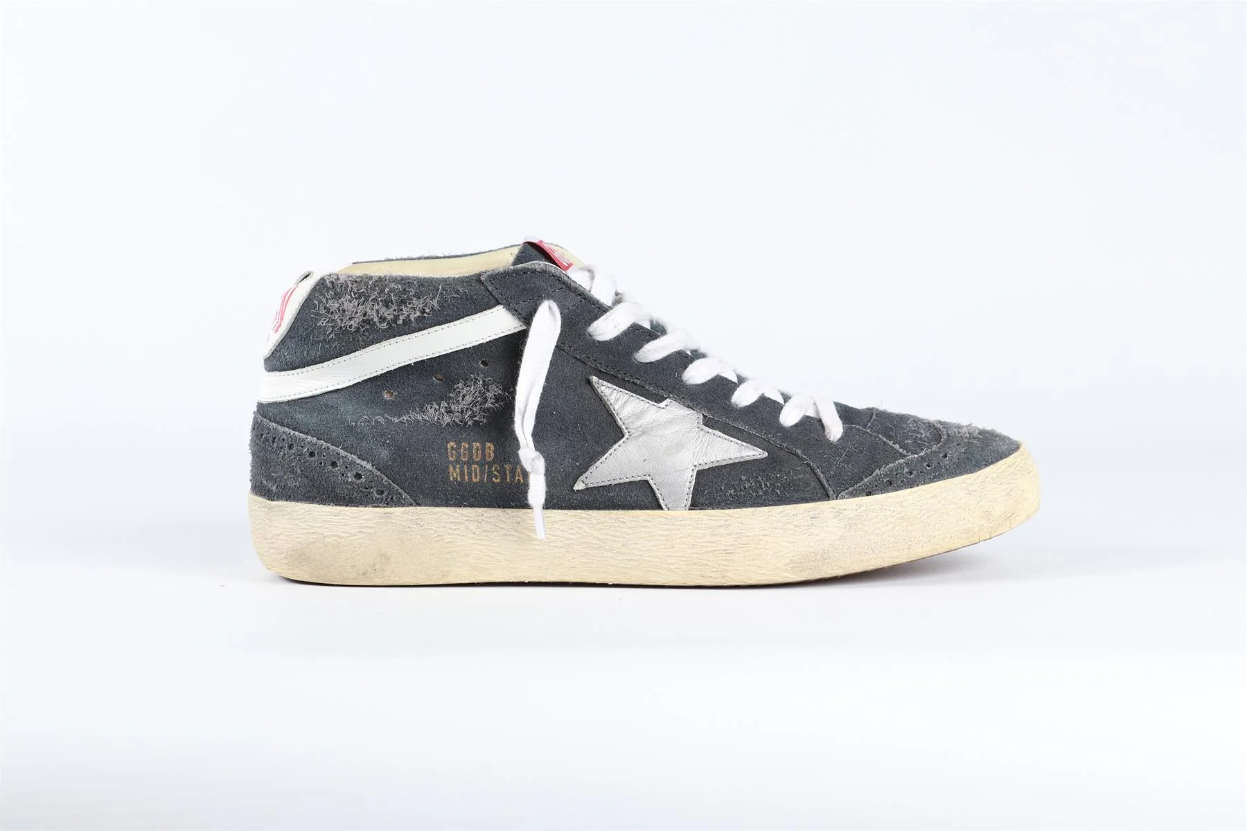 GOLDEN GOOSE DELUXE BRAND BLUE MIDSTAR SUEDE SNEAKERS - Image 2