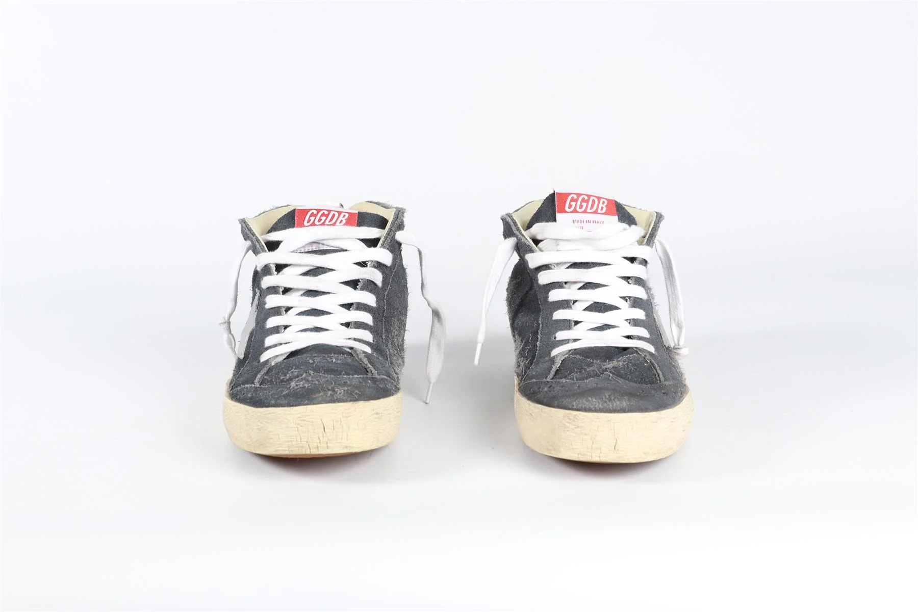 GOLDEN GOOSE DELUXE BRAND BLUE MIDSTAR SUEDE SNEAKERS - Image 3