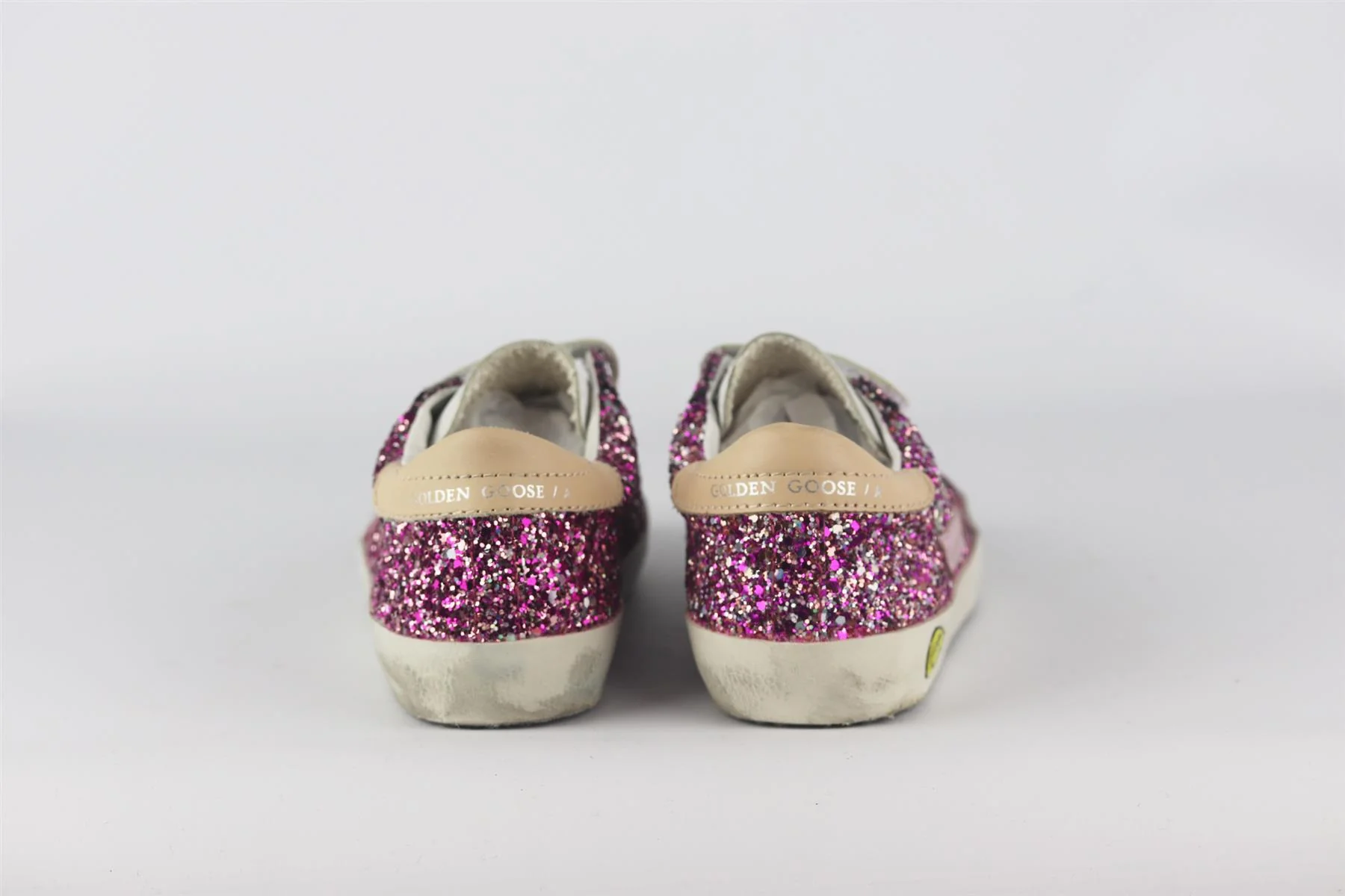 GOLDEN GOOSE DELUXE BRAND + BONPOINT KIDS GIRLS LEATHER SNEAKERS EU 30 UK 12 - Image 4