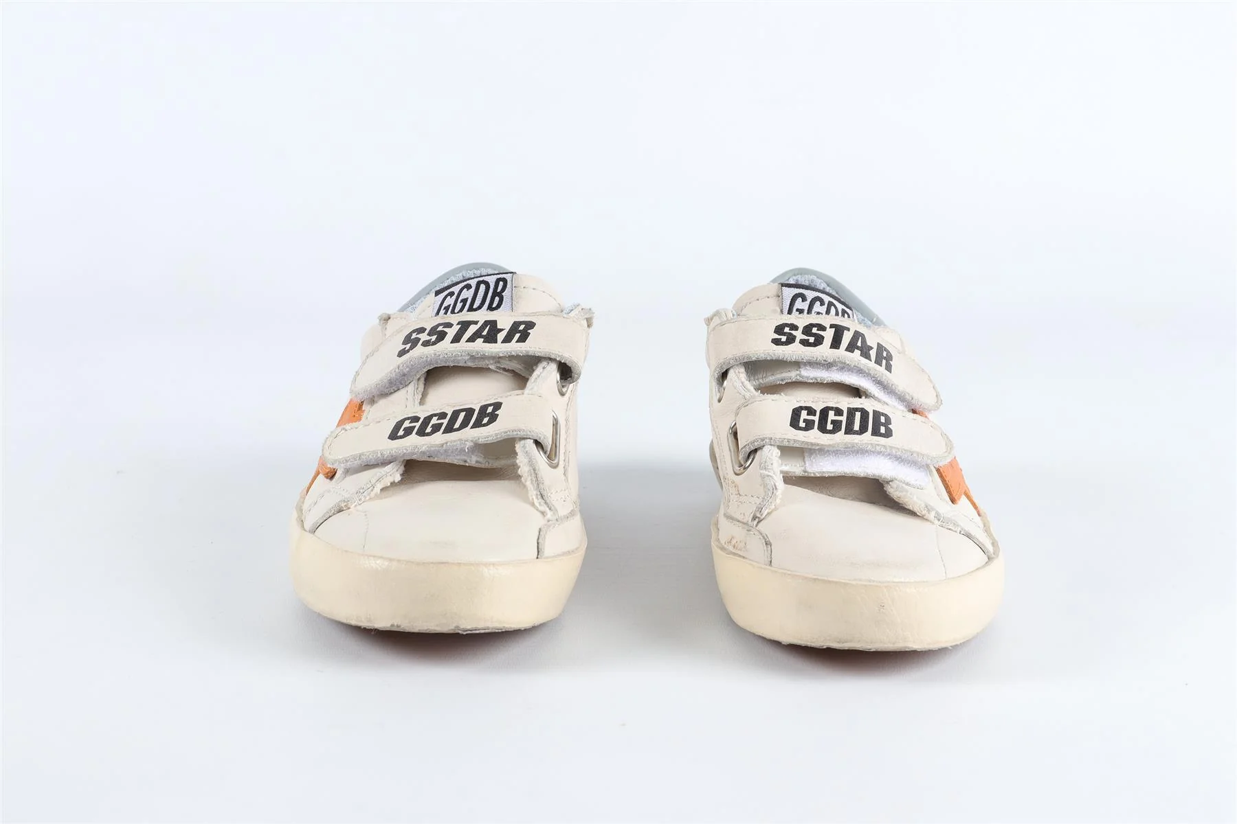 GOLDEN GOOSE DELUXE BRAND CREAM KIDS GIRLS SNEAKERS EU 27 UK 9 US 10 - Image 3