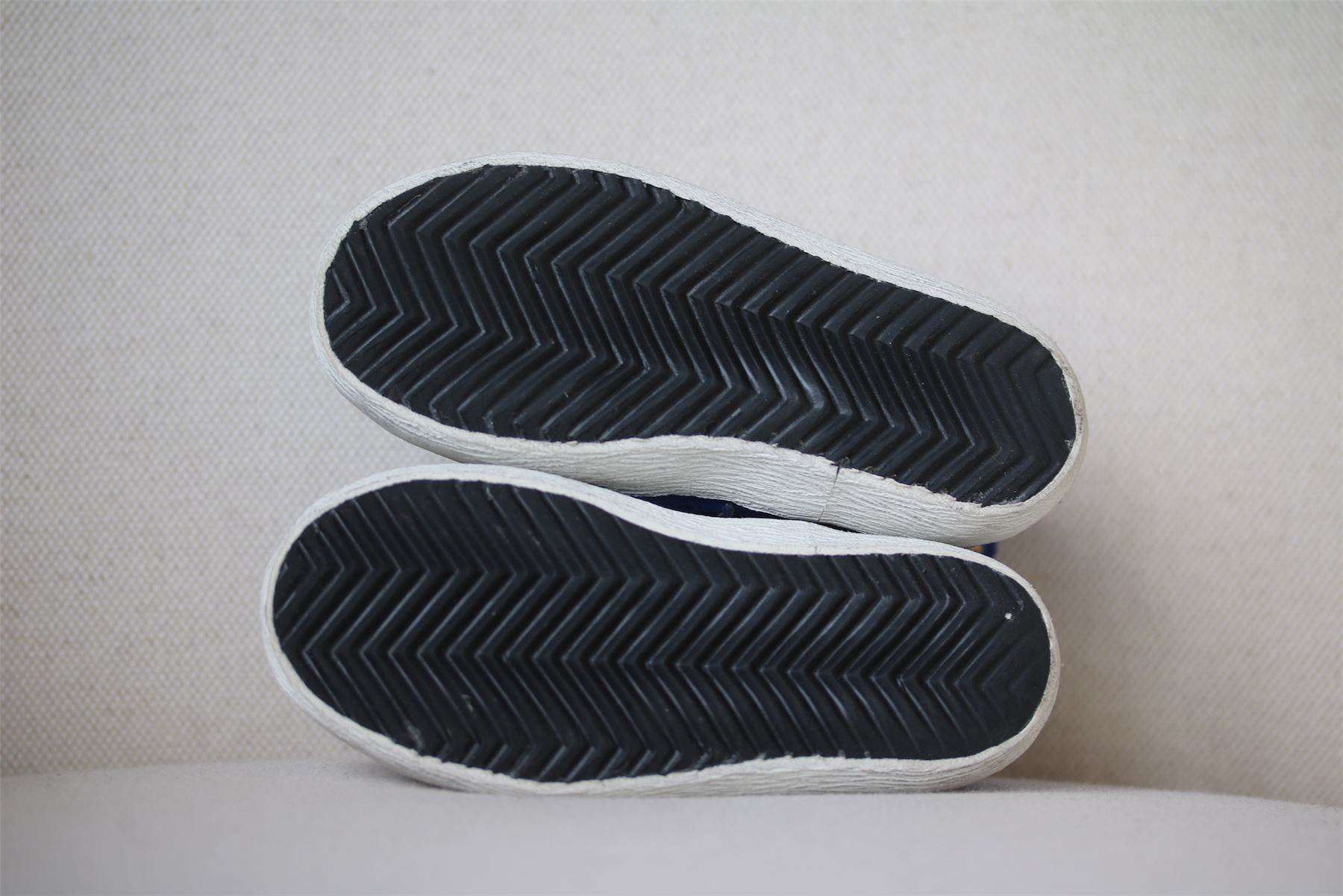 GOLDEN GOOSE DELUXE BRAND FOR BONPOINT BLUE SNEAKERS EU 23 UK 6.5 - Image 4