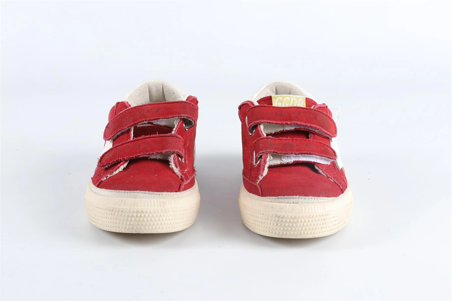 GOLDEN GOOSE DELUXE BRAND RED KIDS GIRLS SNEAKERS EU 27 UK 9 US 10 - Image 3