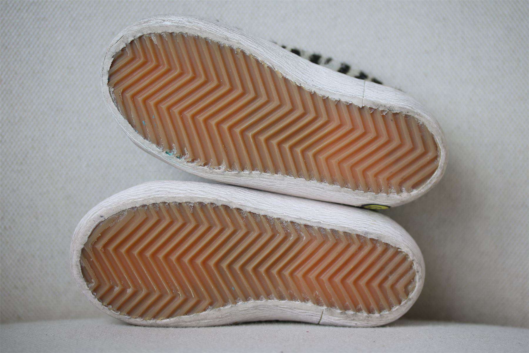 GOLDEN GOOSE DELUXE BRAND SUPERSTAR ZEBRA SNEAKERS EU 23 UK 6 - Image 4