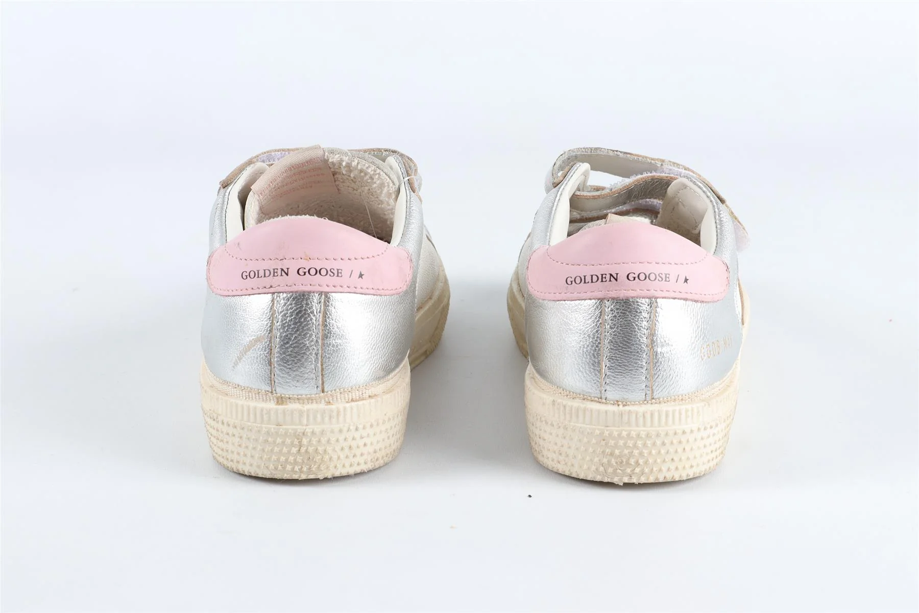 GOLDEN GOOSE DELUXE BRAND WHITE KIDS GIRLS SNEAKERS EU 27 UK 9 US 10 - Image 5