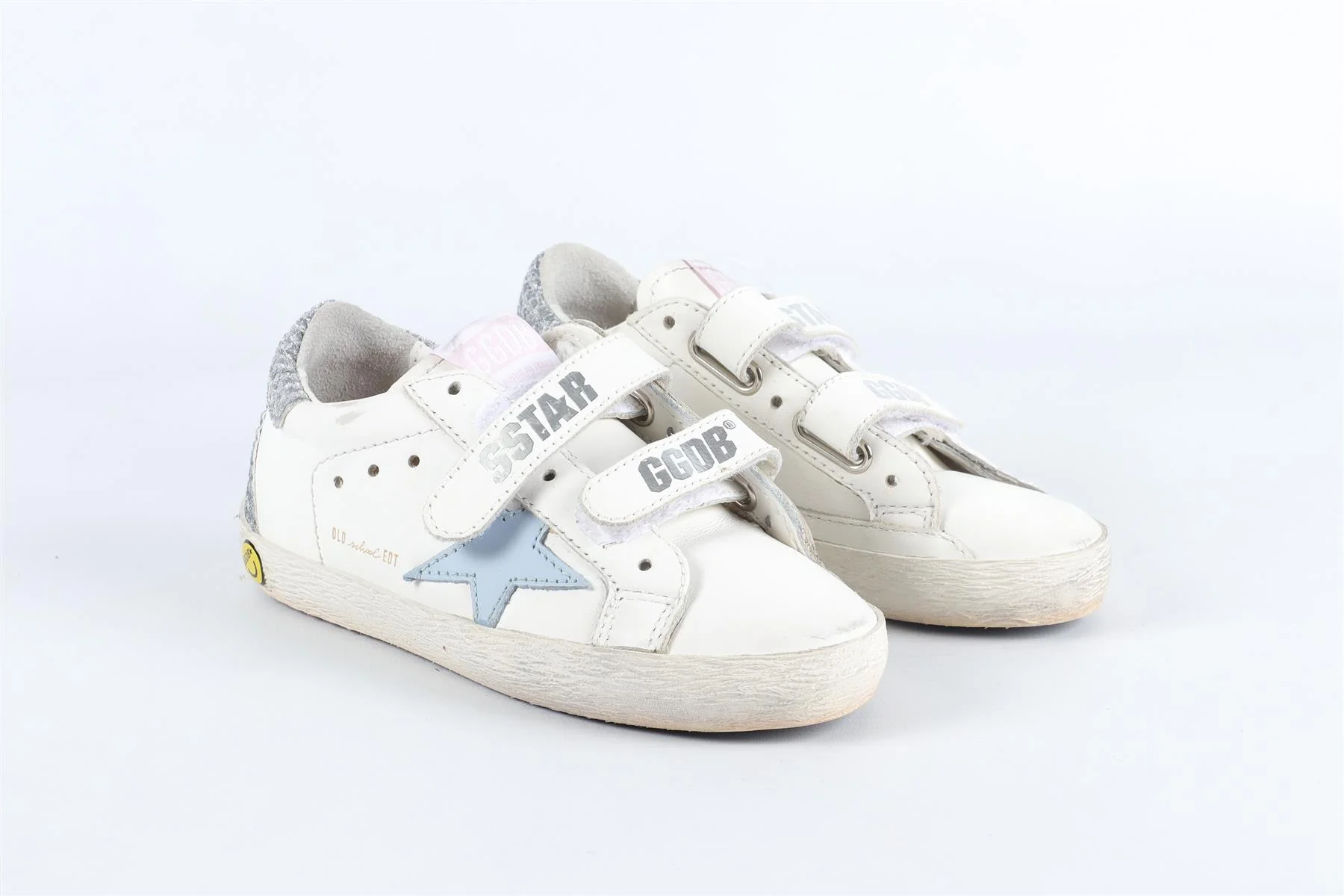 GOLDEN GOOSE DELUXE BRAND WHITE KIDS GIRLS SNEAKERS EU 27 UK 9 US 10 - Image 2