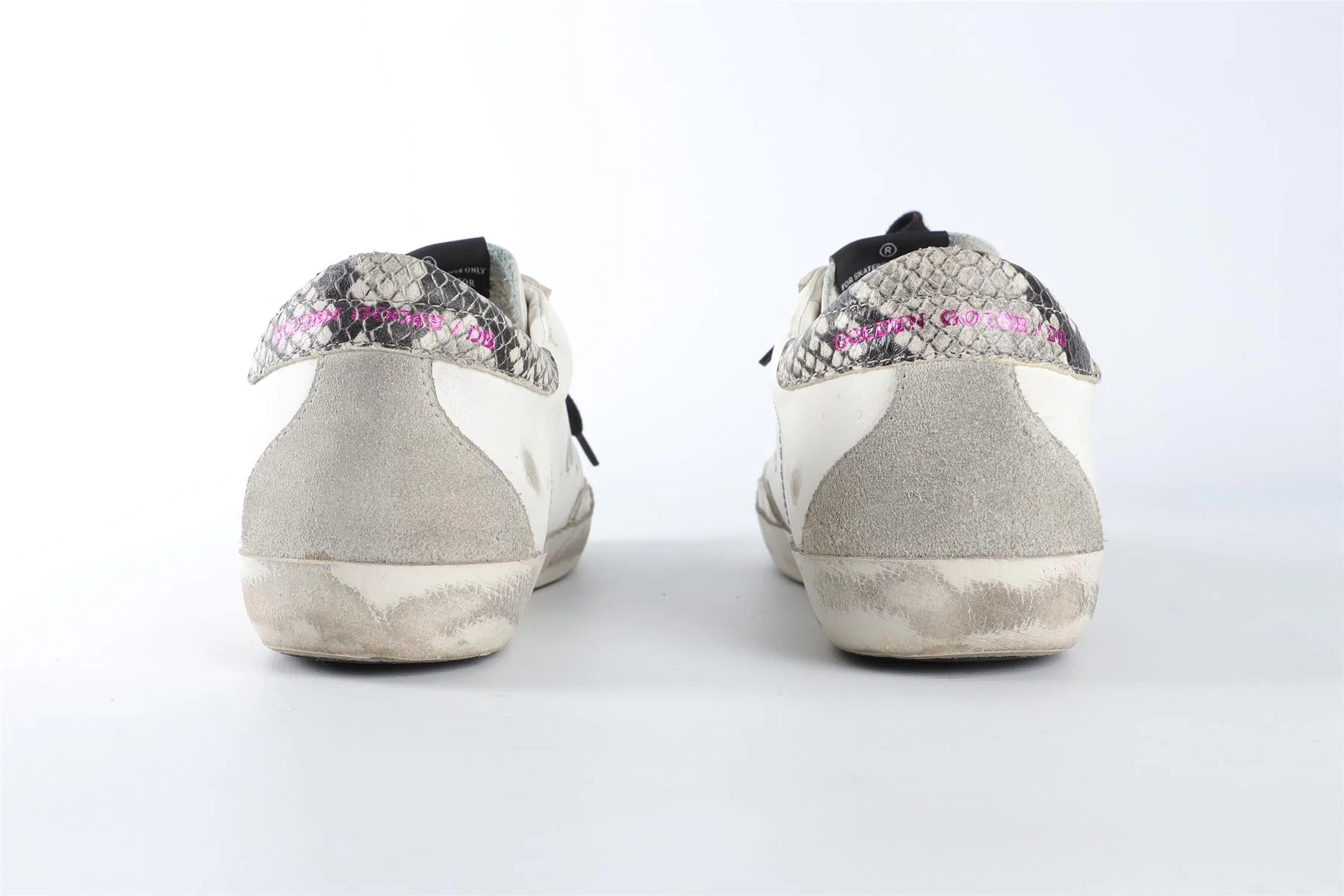 GOLDEN GOOSE DELUXE BRAND WHITE SUPERSTAR LEATHER SNEAKERS EU 38 UK 5 US 8 - Image 5