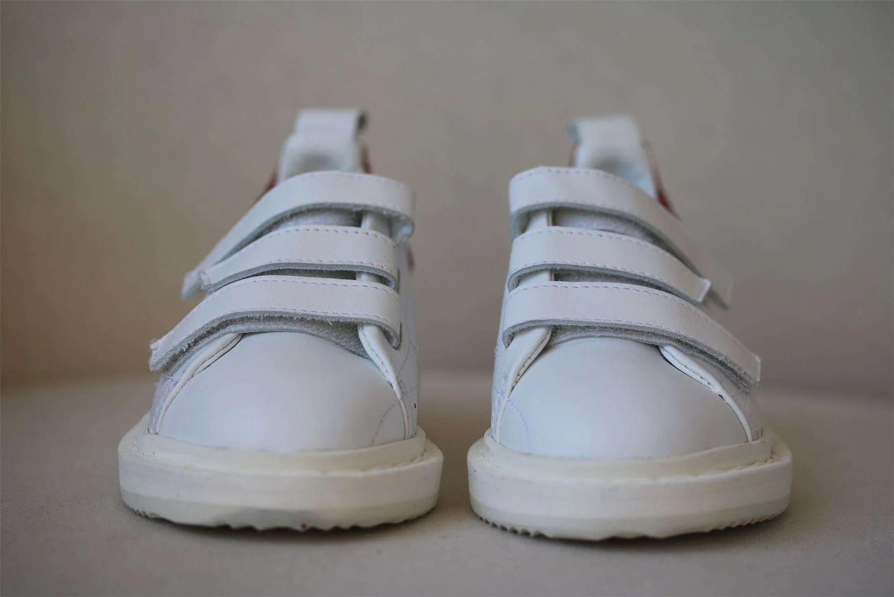 GOLDEN GOOSE FOR BONPOINT KIDS SMASH WHITE LEATHER TRAINERS EU 25 UK 8 - Image 2