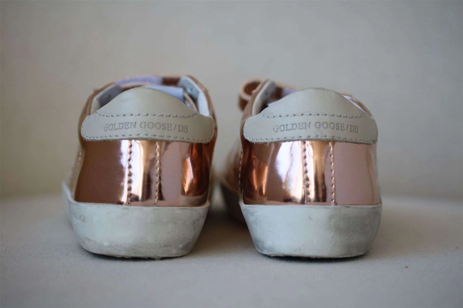 GOLDEN GOOSE FOR BONPOINT KIDS SUPERSTAR METALLIC PINK TRAINERS EU 25 UK 8 - Image 3