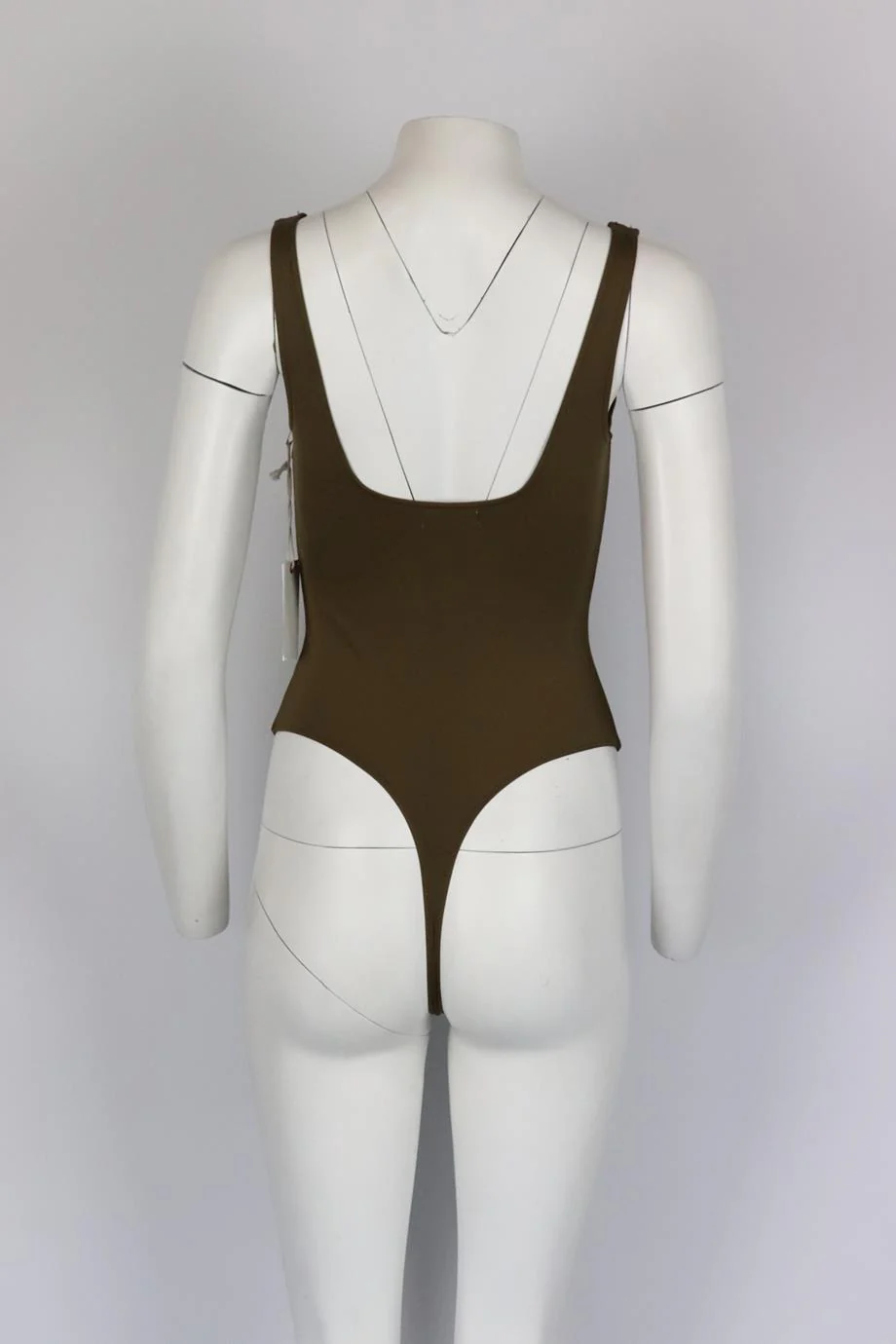 GOOD AMERICAN STRETCH JERSEY BODYSUIT MEDIUM - Image 4