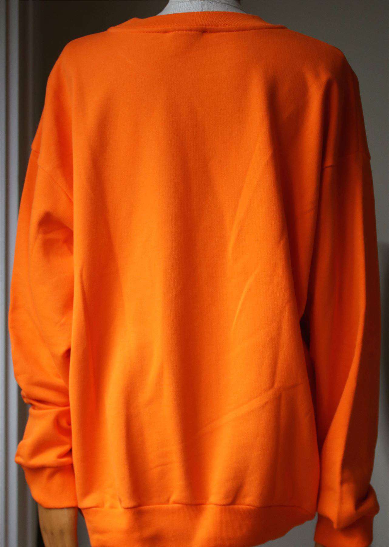 GOSHA RUBCHINSKIY EMBROIDERED LOGO SWEATER LARGE - Image 7