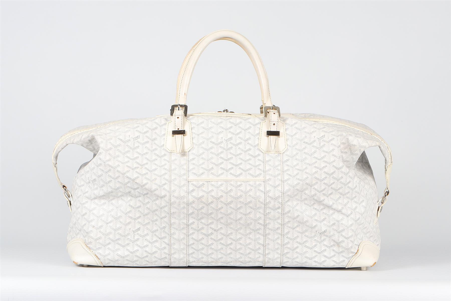 GOYARD + BOYARDE BOEING 55 GOYARDINE COATED CANVAS TOTE BAG - Image 4