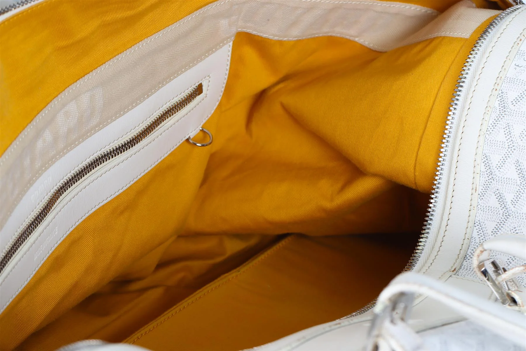 GOYARD + BOYARDE BOEING 55 GOYARDINE COATED CANVAS TOTE BAG - Image 8