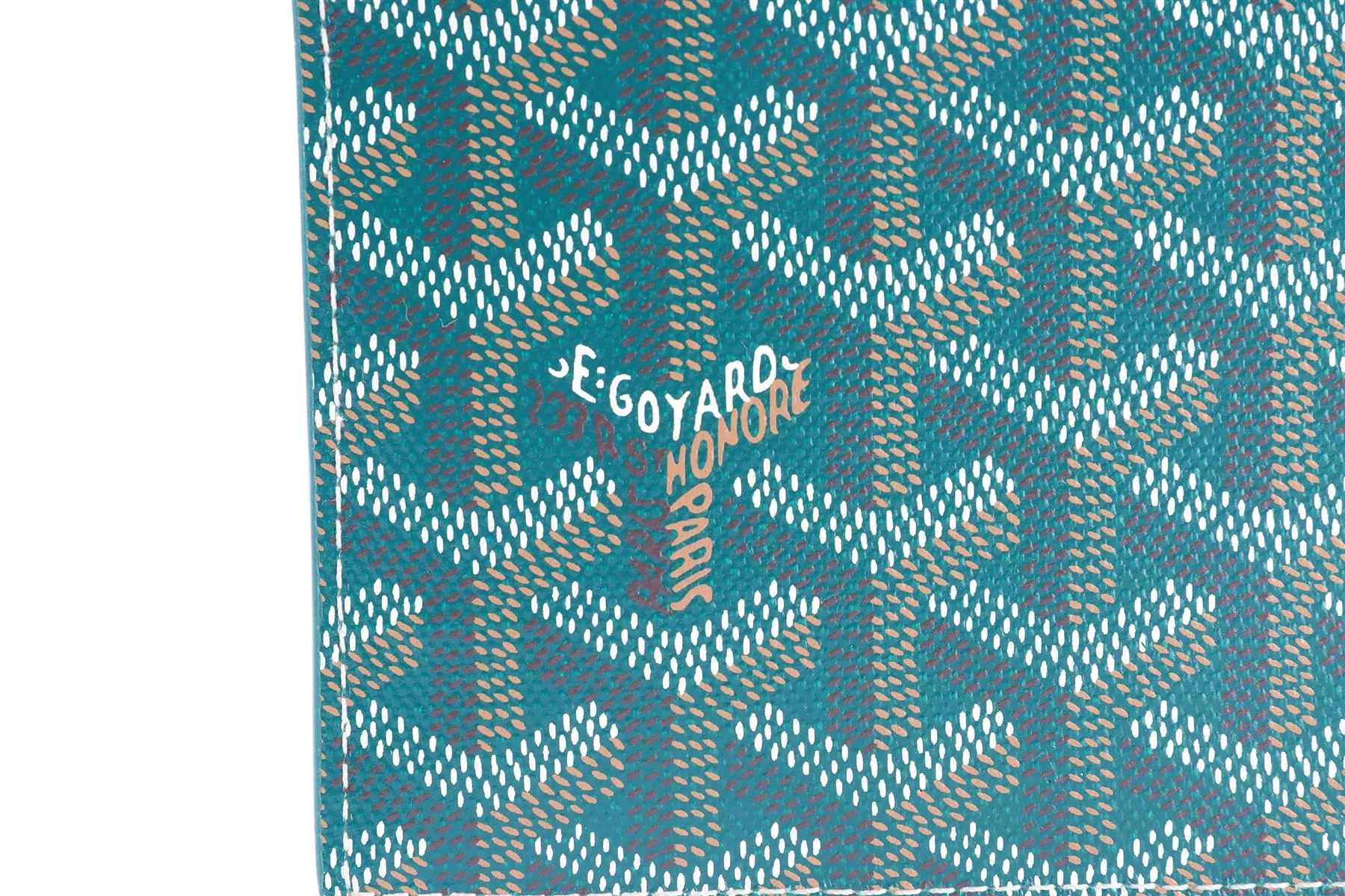 GOYARD GREEN RICHELIEU COATED CANVAS WALLET - Image 8