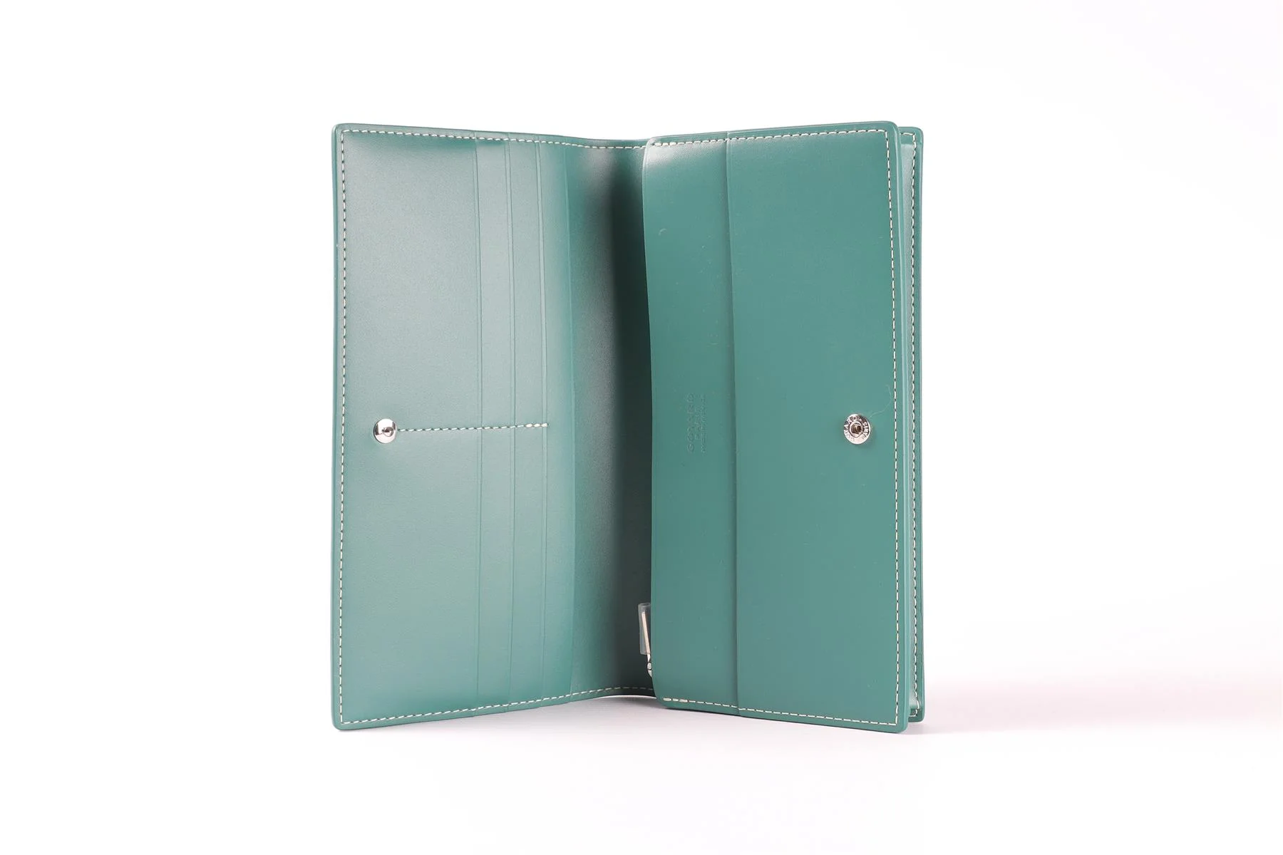 GOYARD GREEN RICHELIEU COATED CANVAS WALLET - Image 9