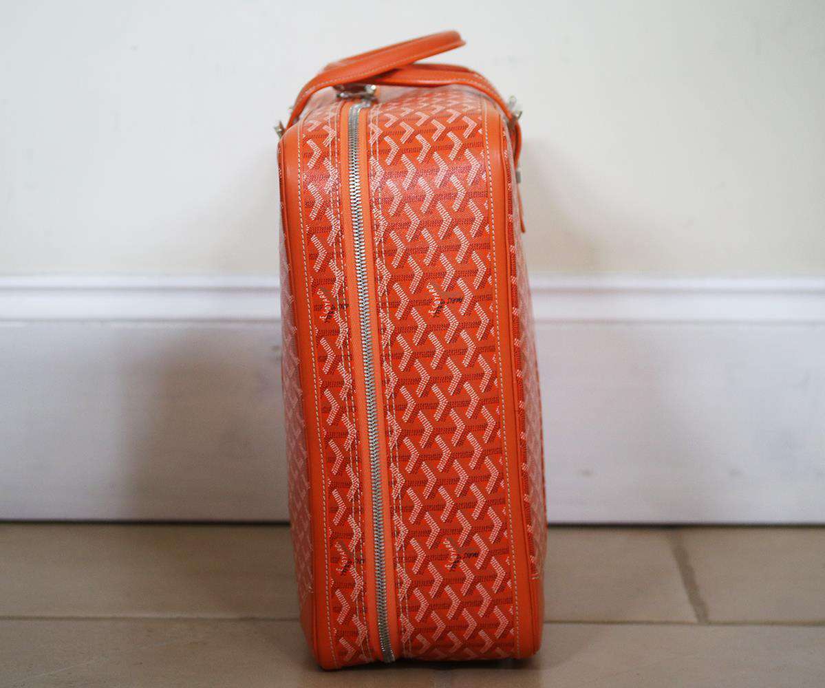 GOYARD MAJORDOME 50 MONOGRAM CANVAS COATED SUITCASE - Image 2