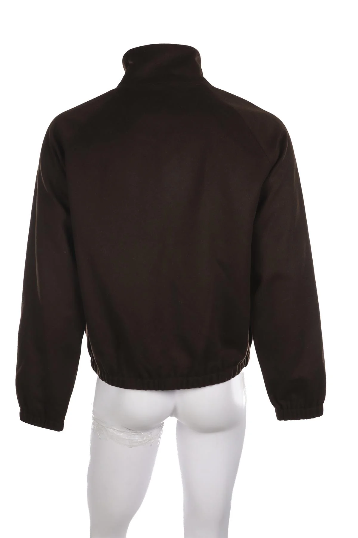GRAND LE MAR BROWN MENS WOOL JACKET SMALL - Image 4