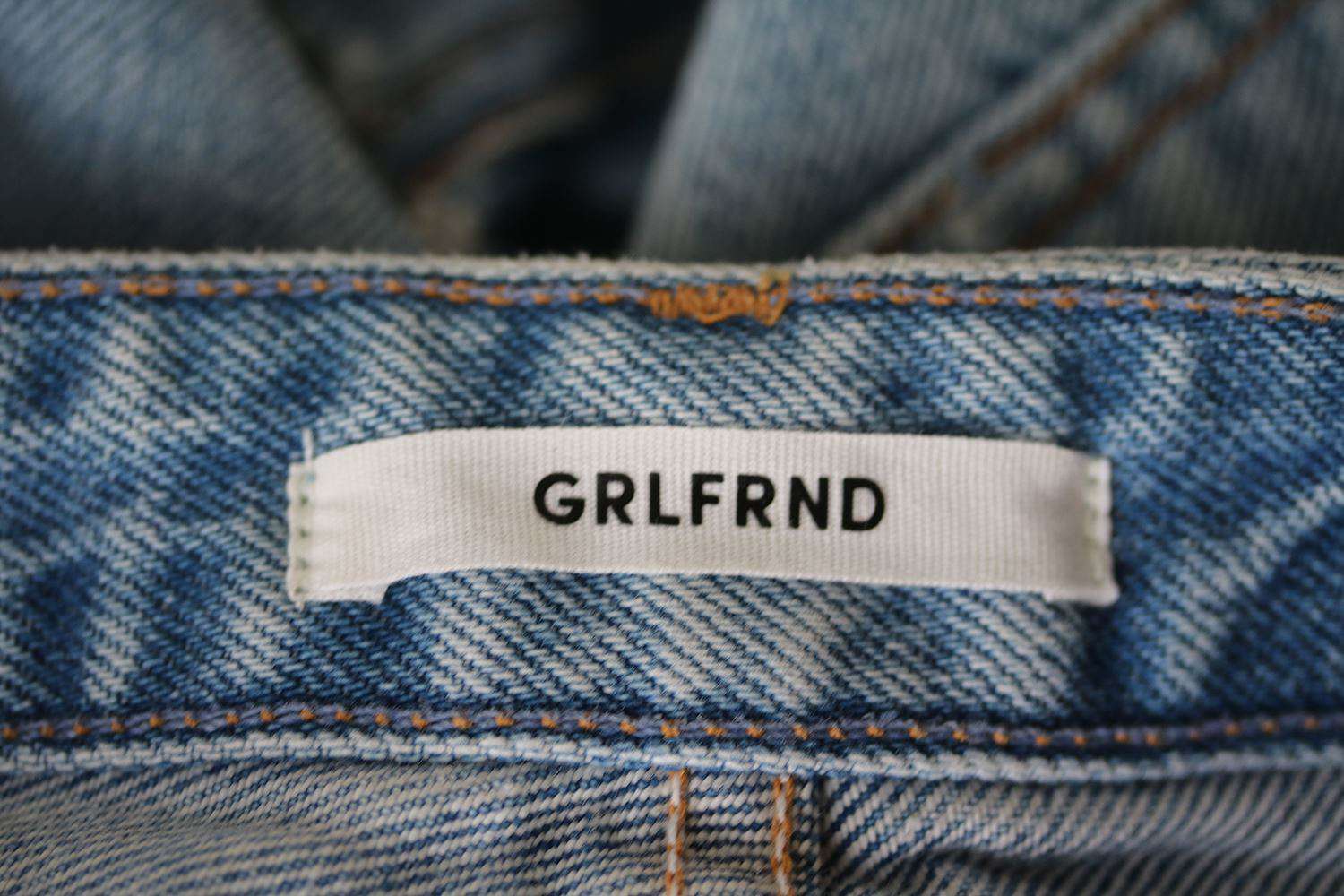 GRLFRND CINDY HIGH-RISE DENIM SHORTS IN CAN'T GET ENOUGH W25 UK 6/8 - Image 6