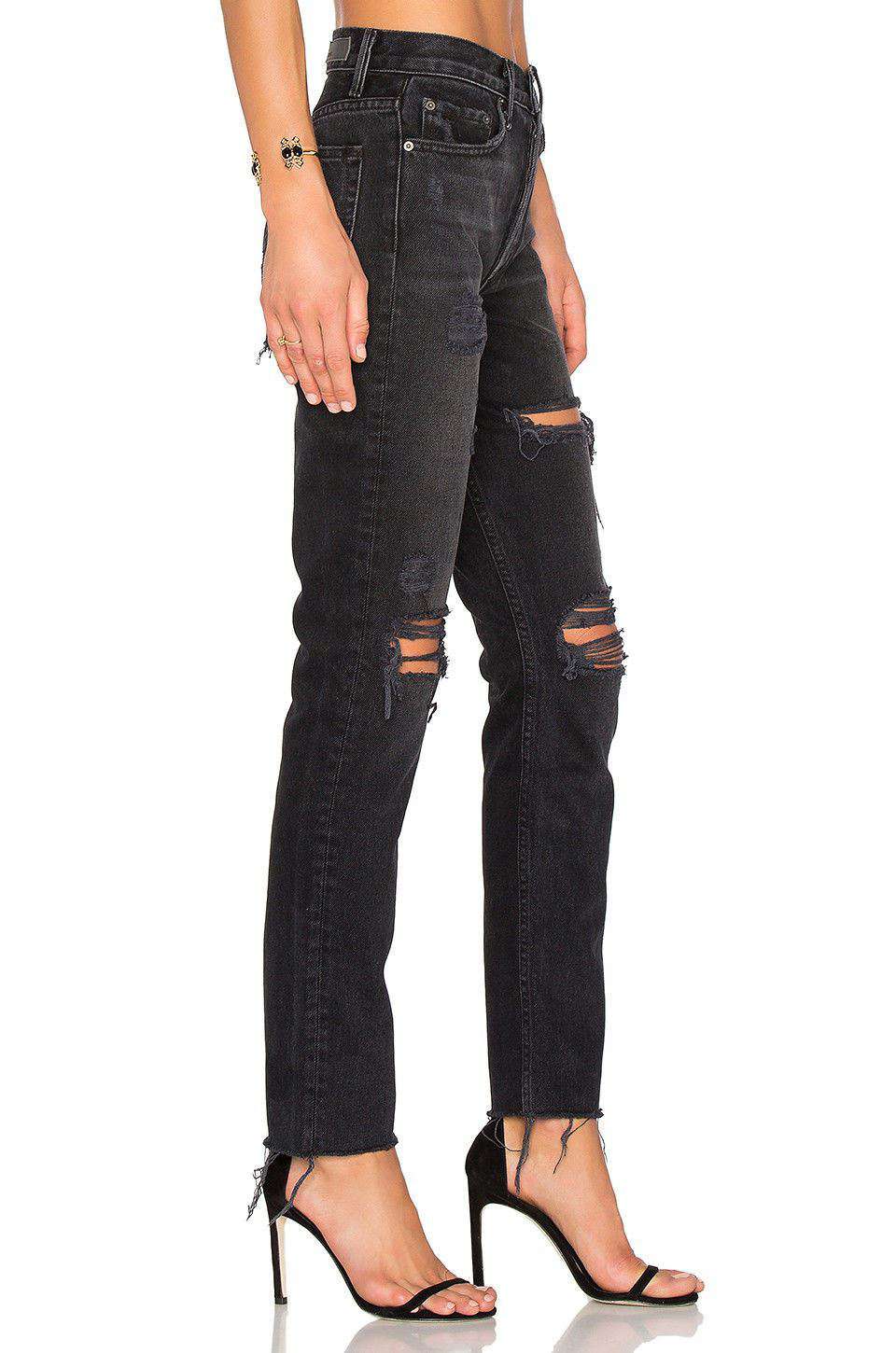 GRLFRND KAROLINA HIGH-RISE SKINNY JEANS IN TRAVELIN' BAND W27 UK 8/10 - Image 2
