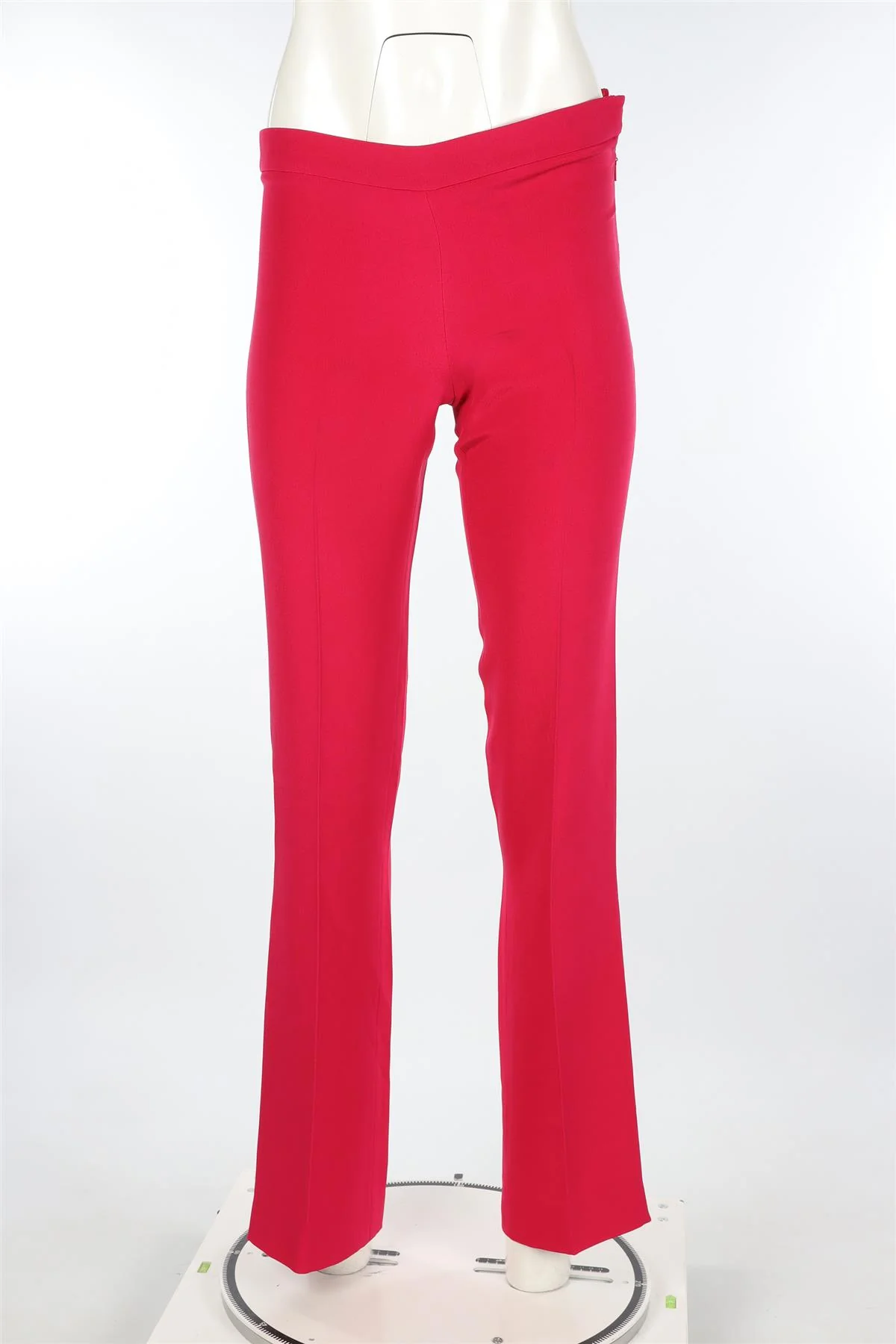 GUCCI 2013 PINK SILK STRAIGHT LEG PANTS IT 38 UK 6 - Image 2