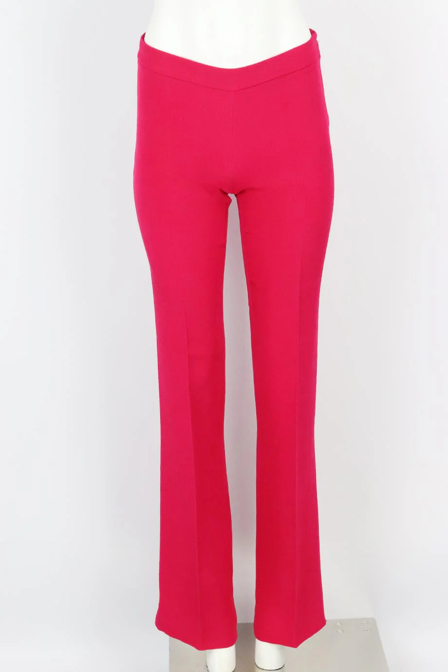 GUCCI 2013 SILK TWILL STRAIGHT LEG PANTS IT 38 UK 6 - Image 2