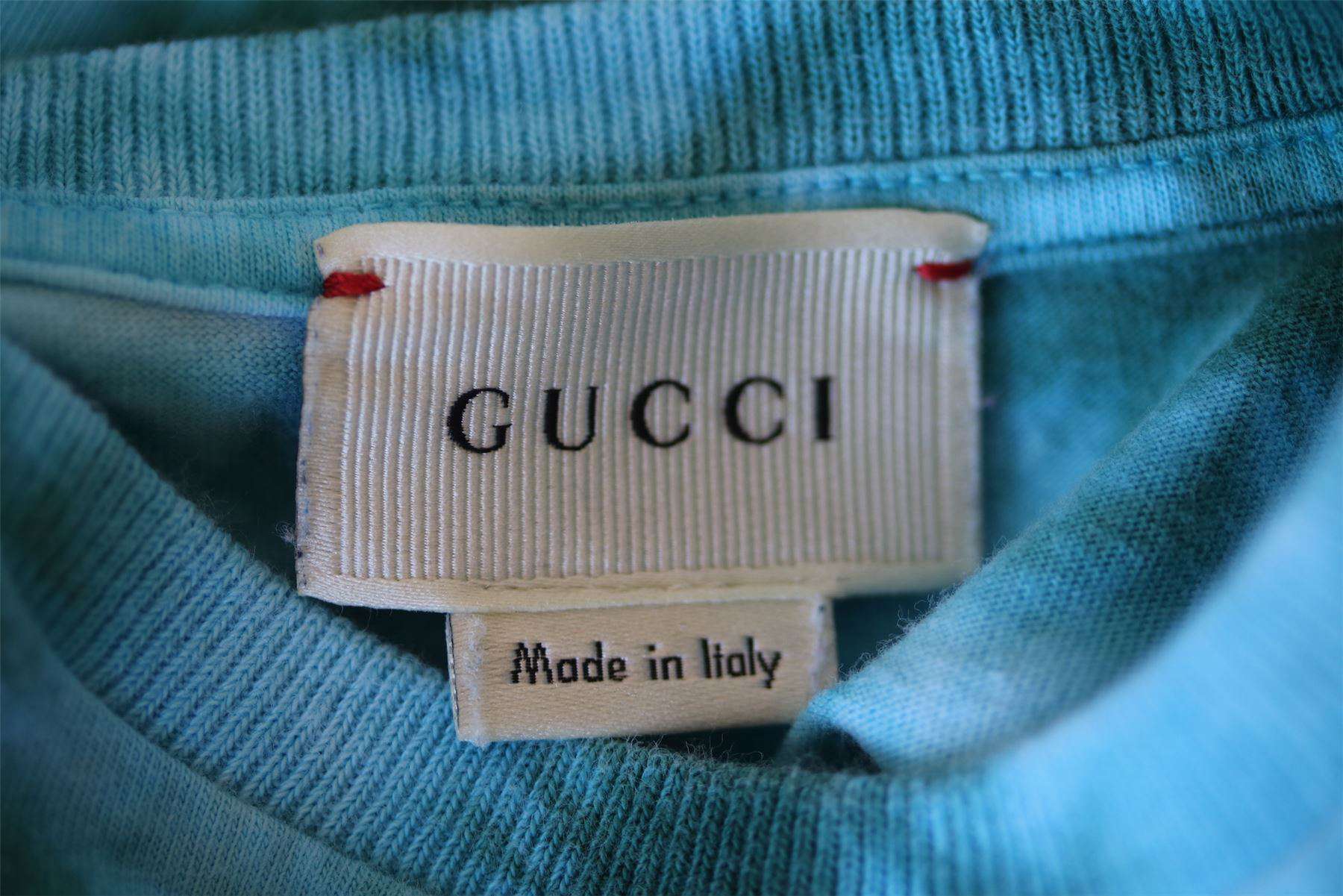 GUCCI BABY BLUE TIE-DYE TOP 12-18 MONTHS - Image 3